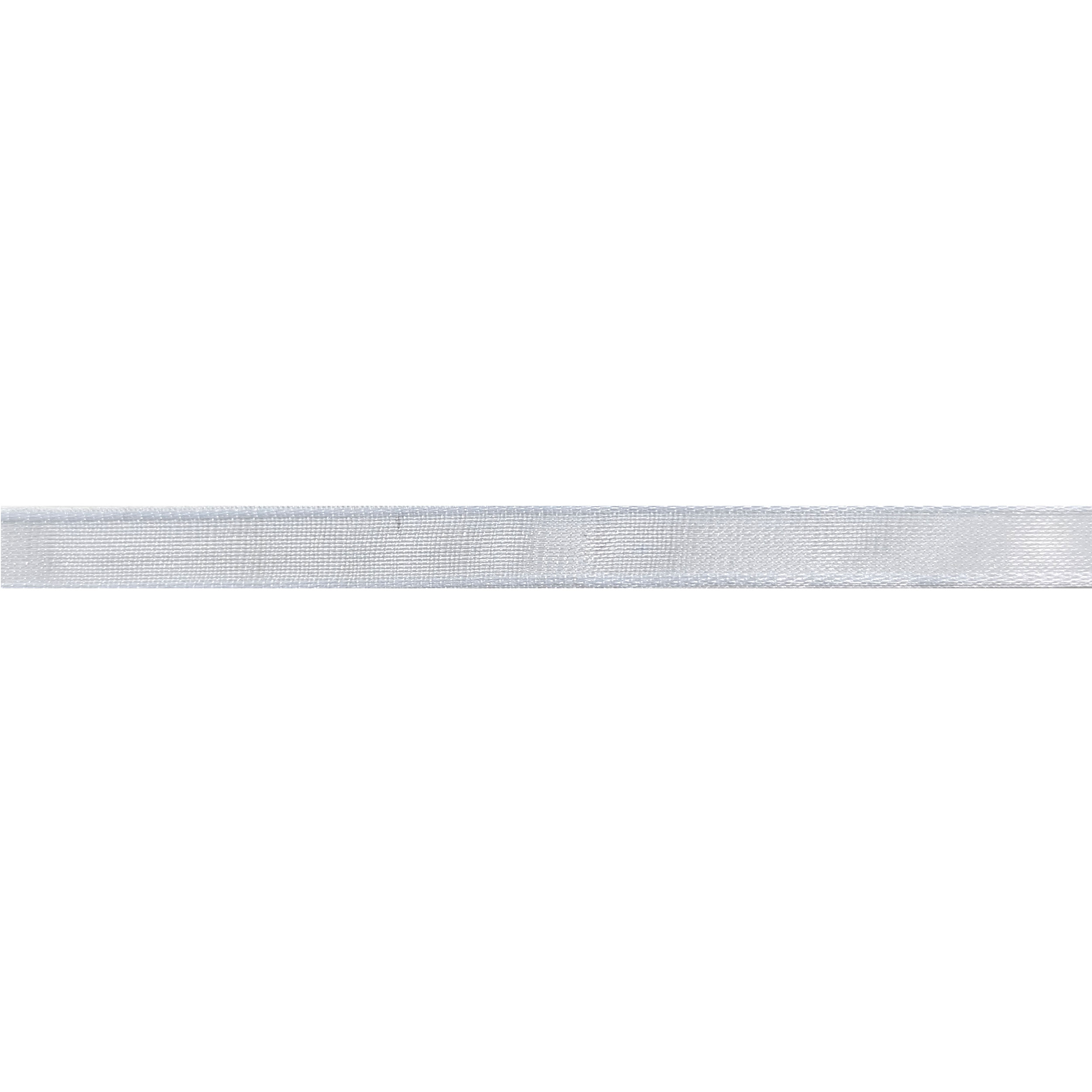 Nastro Organza Bianco Sottile Image