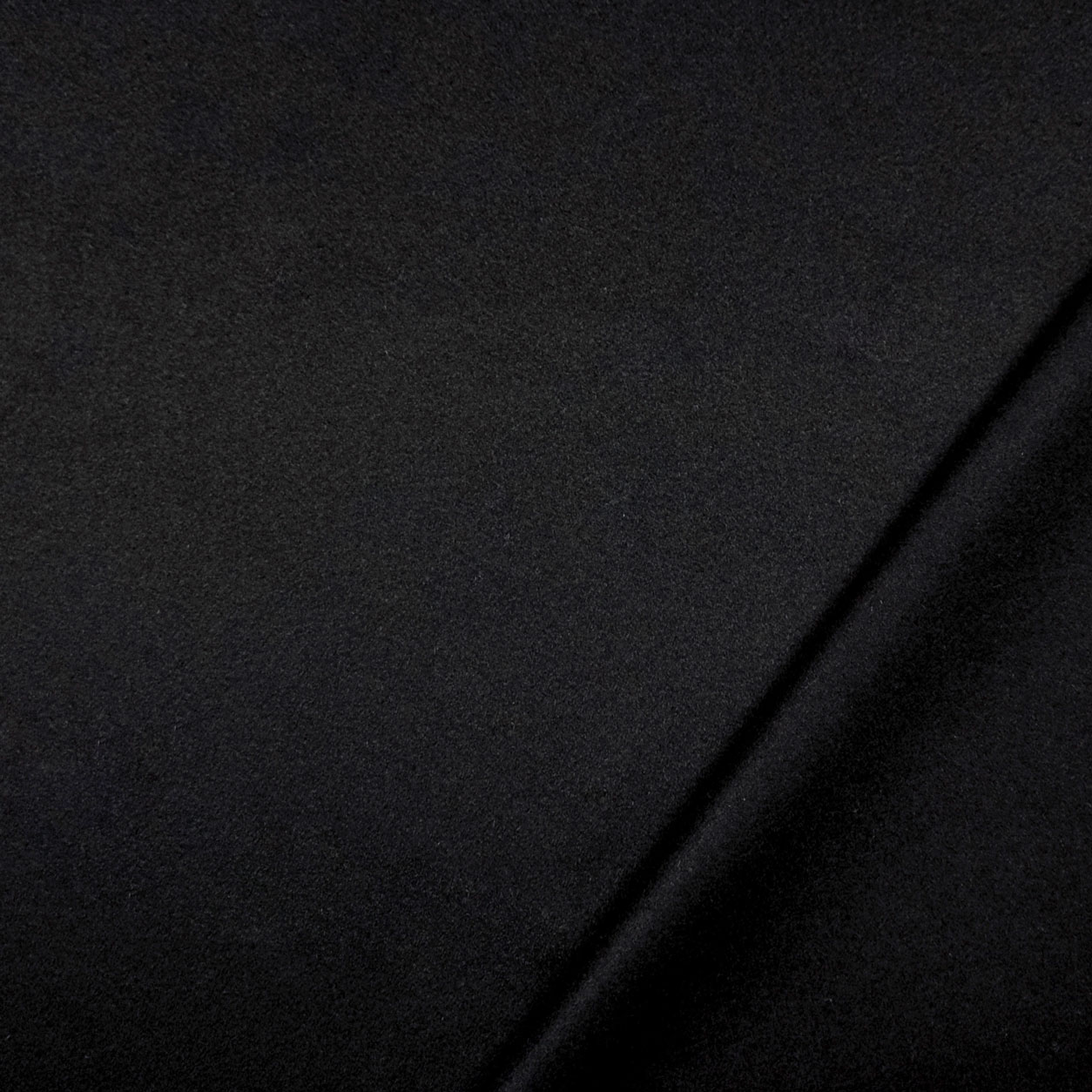 Tessuto per cappotto di alta moda cachemire nero