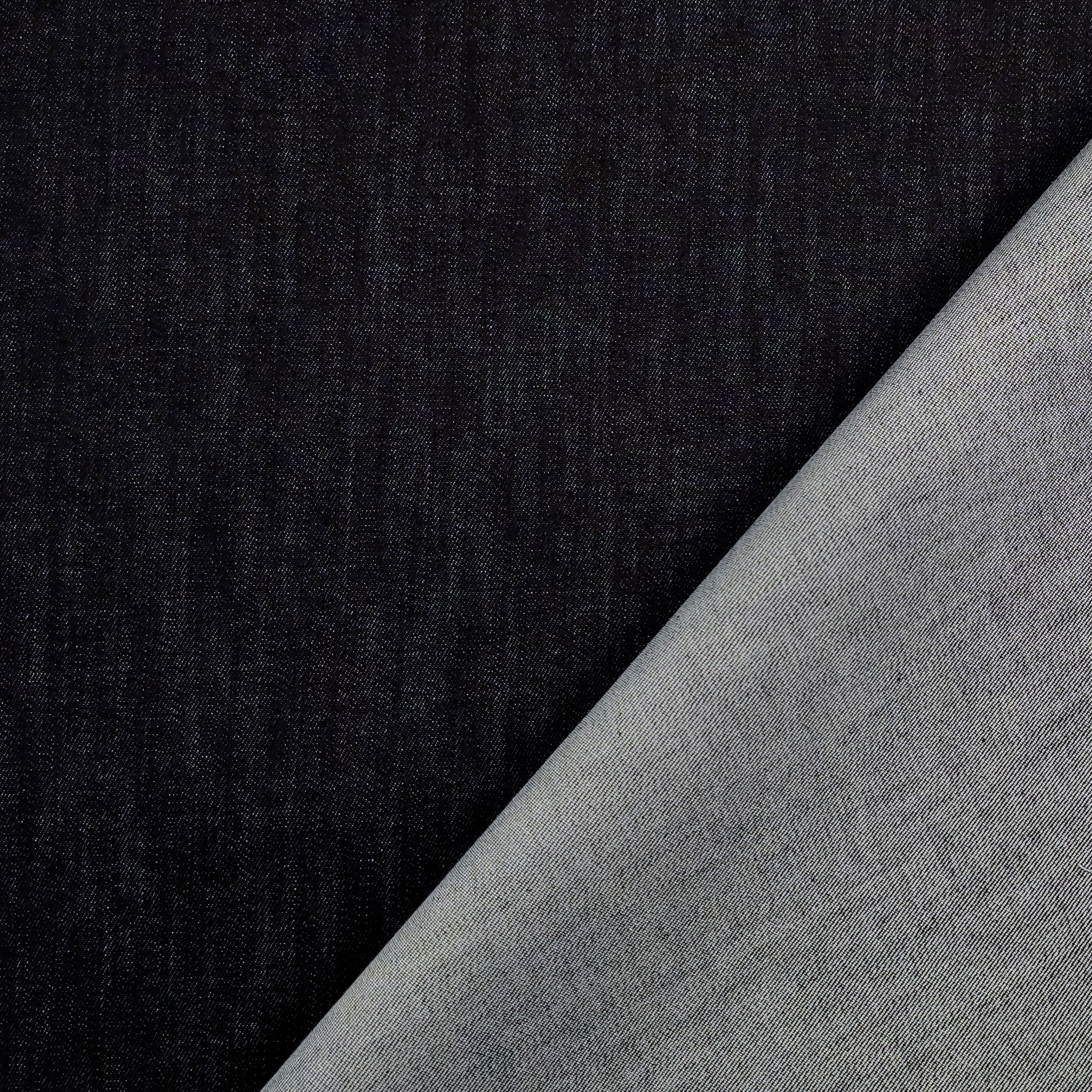 Tessuto Jeans in Cotone Elasticizzato