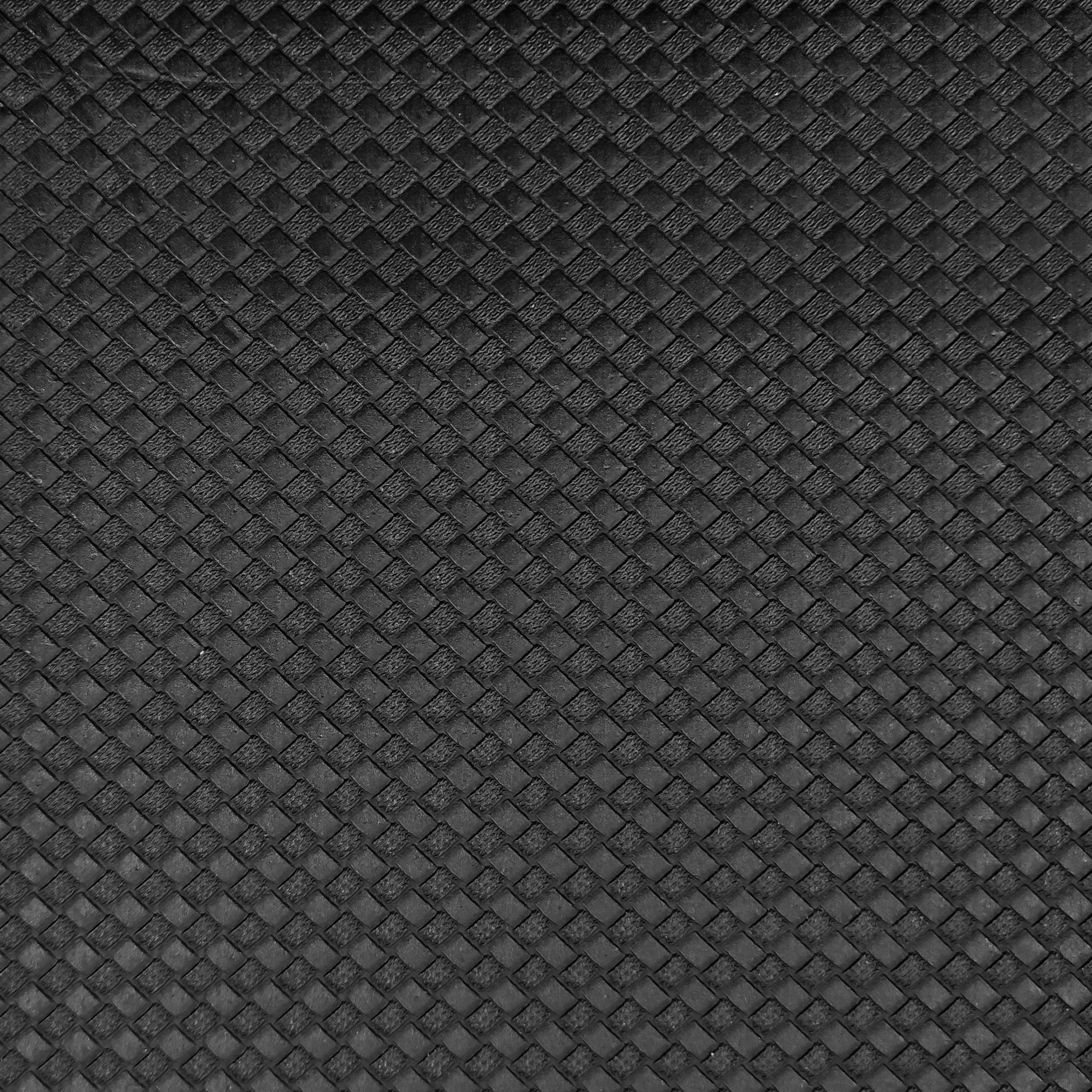 Tappeto Antiscivolo Intrecciato Nero