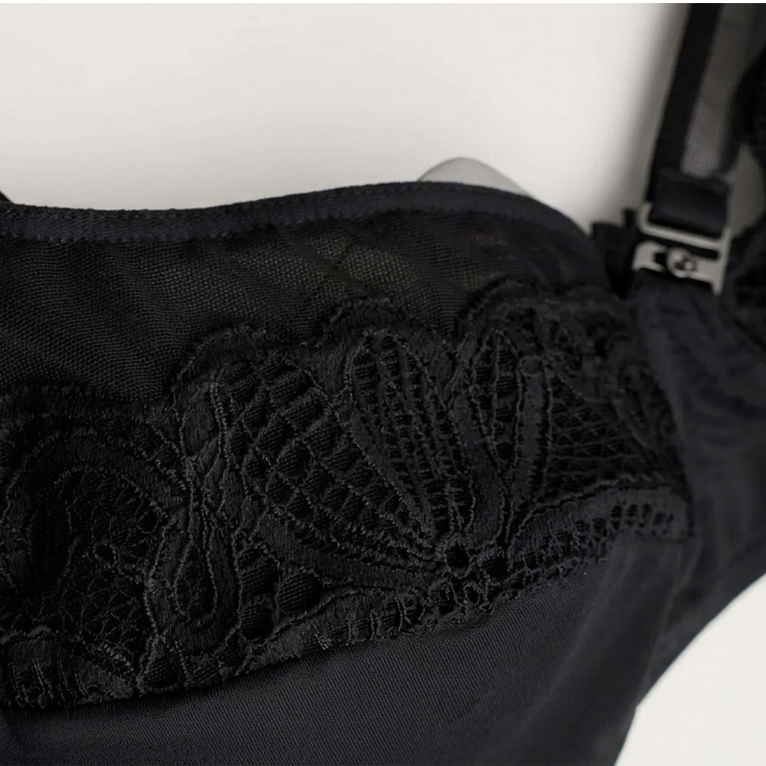 Reggiseno Lepel Senza Ferretto Pizzo Allure Nero Image