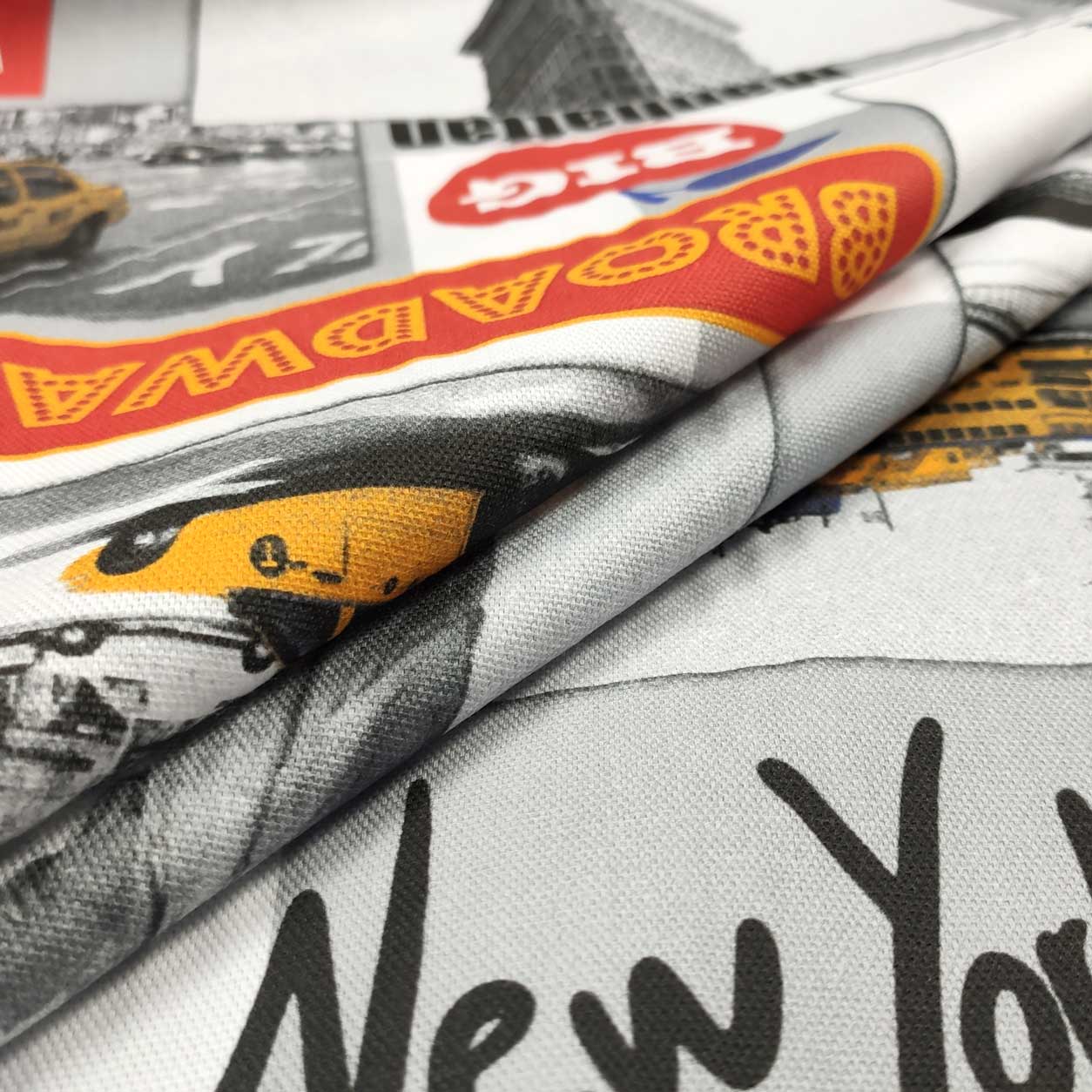 Tessuto Panama Fantasia New York Panini Tessuti e Tendaggi