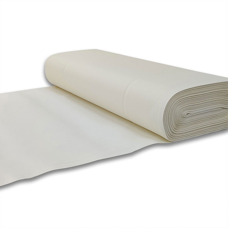 Tessuto Esterno da Sole a Tinta Unita Tenda da sole bianco fil a fil (2)