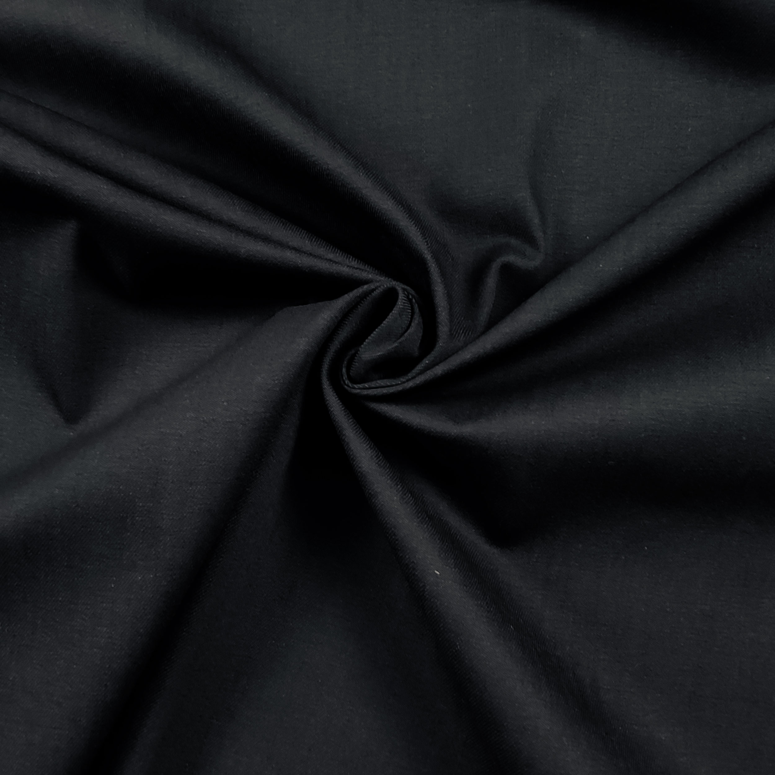 Jeans Tinto Nero in Cotone Elasticizzato