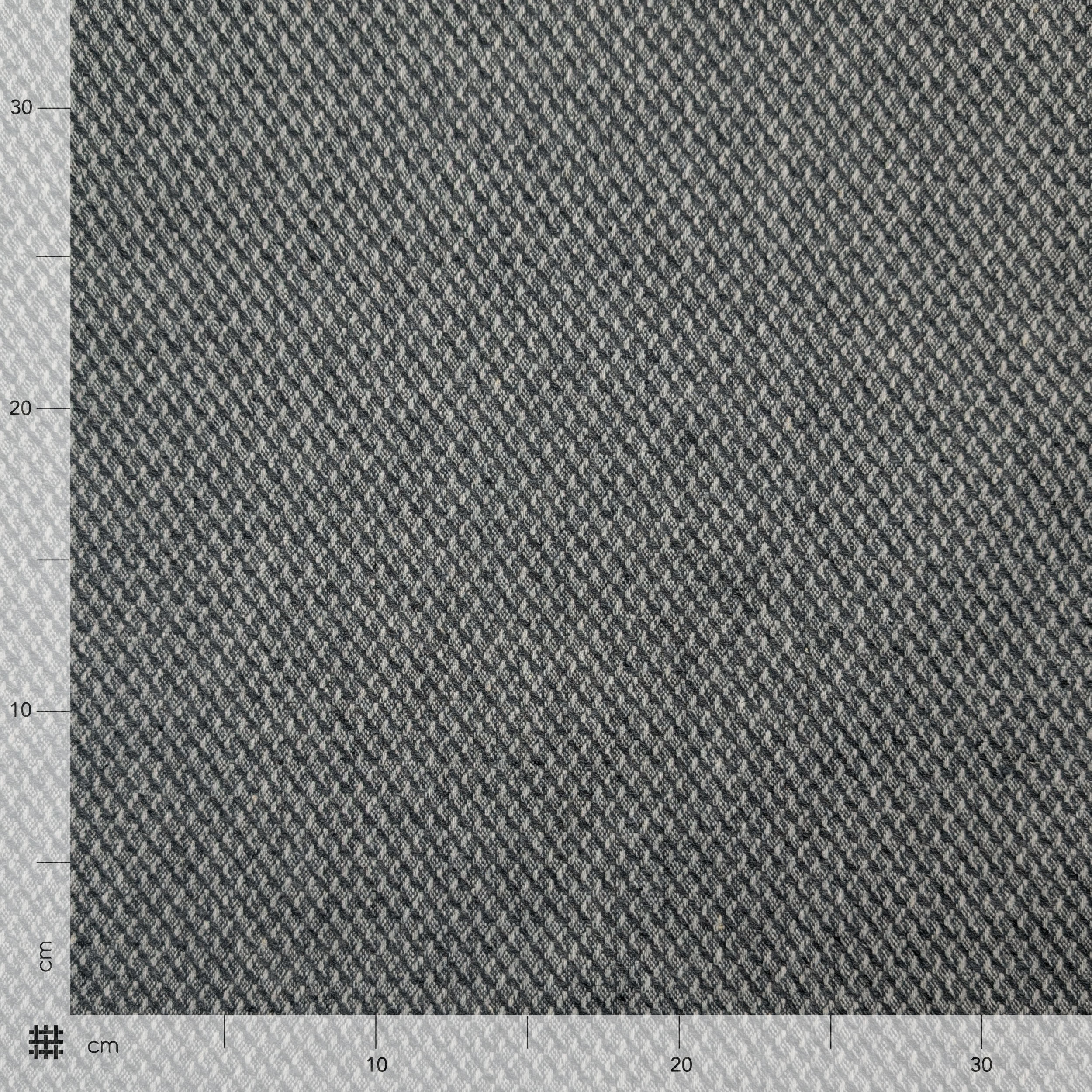 Jacquard Lana Fantasia Astratta Grigio Image