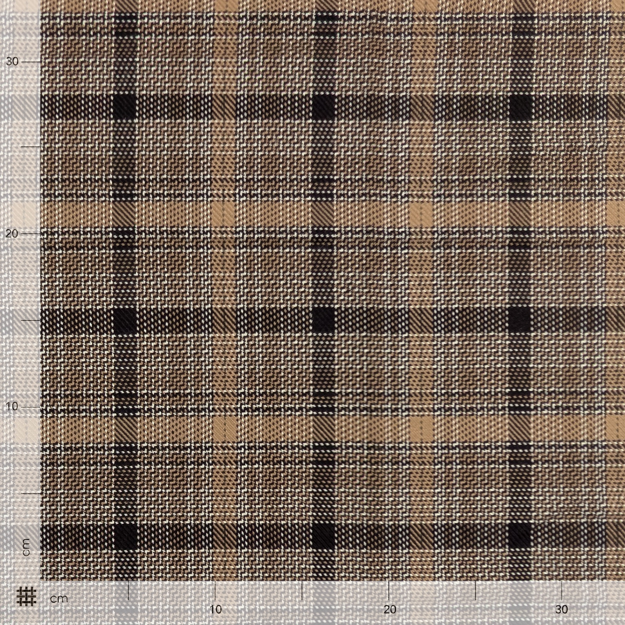 Tartan Jacquard Marrone Image