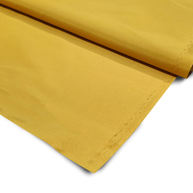 Stoffa taffeta ocra (1)