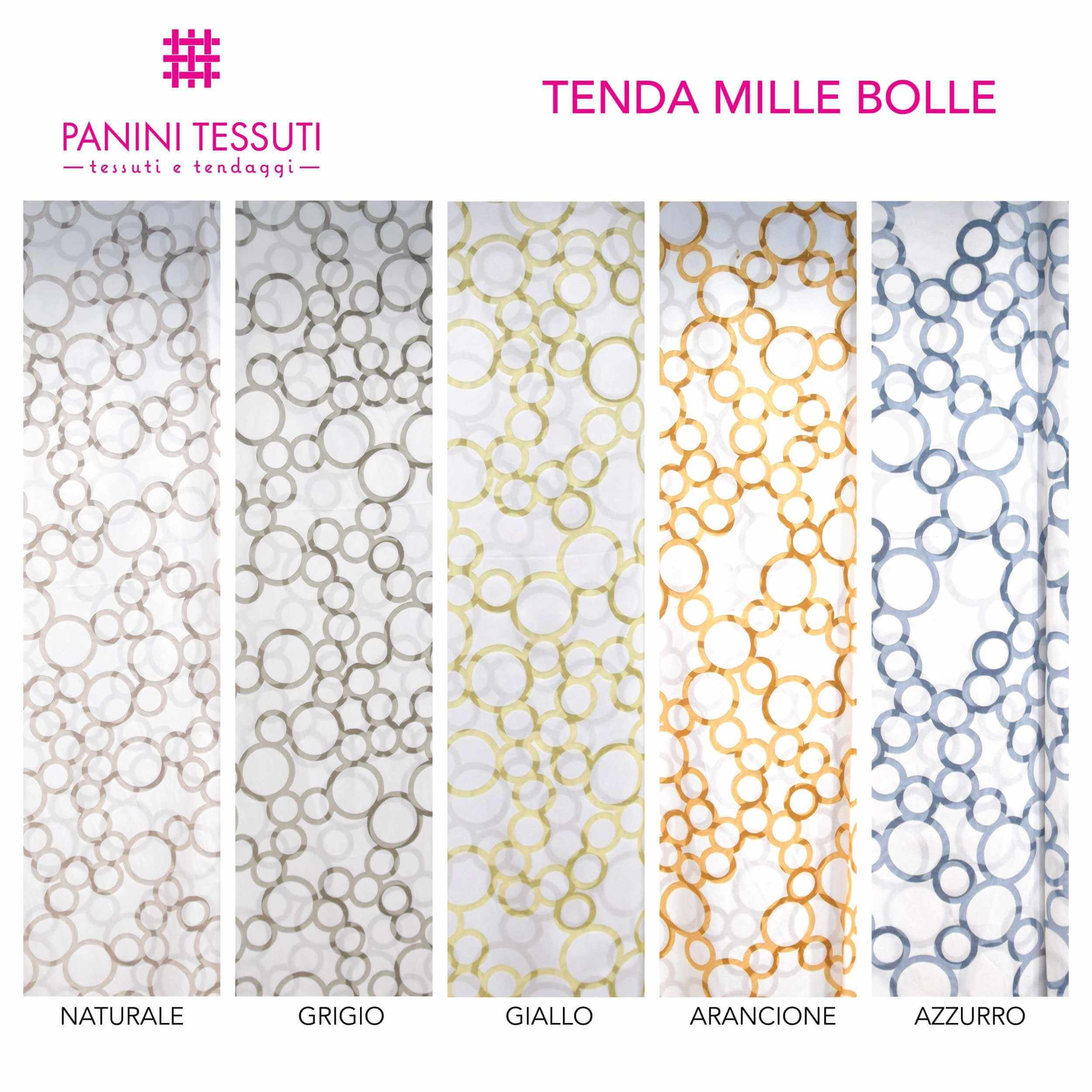 Tenda Mille Bolle Tabella Colore