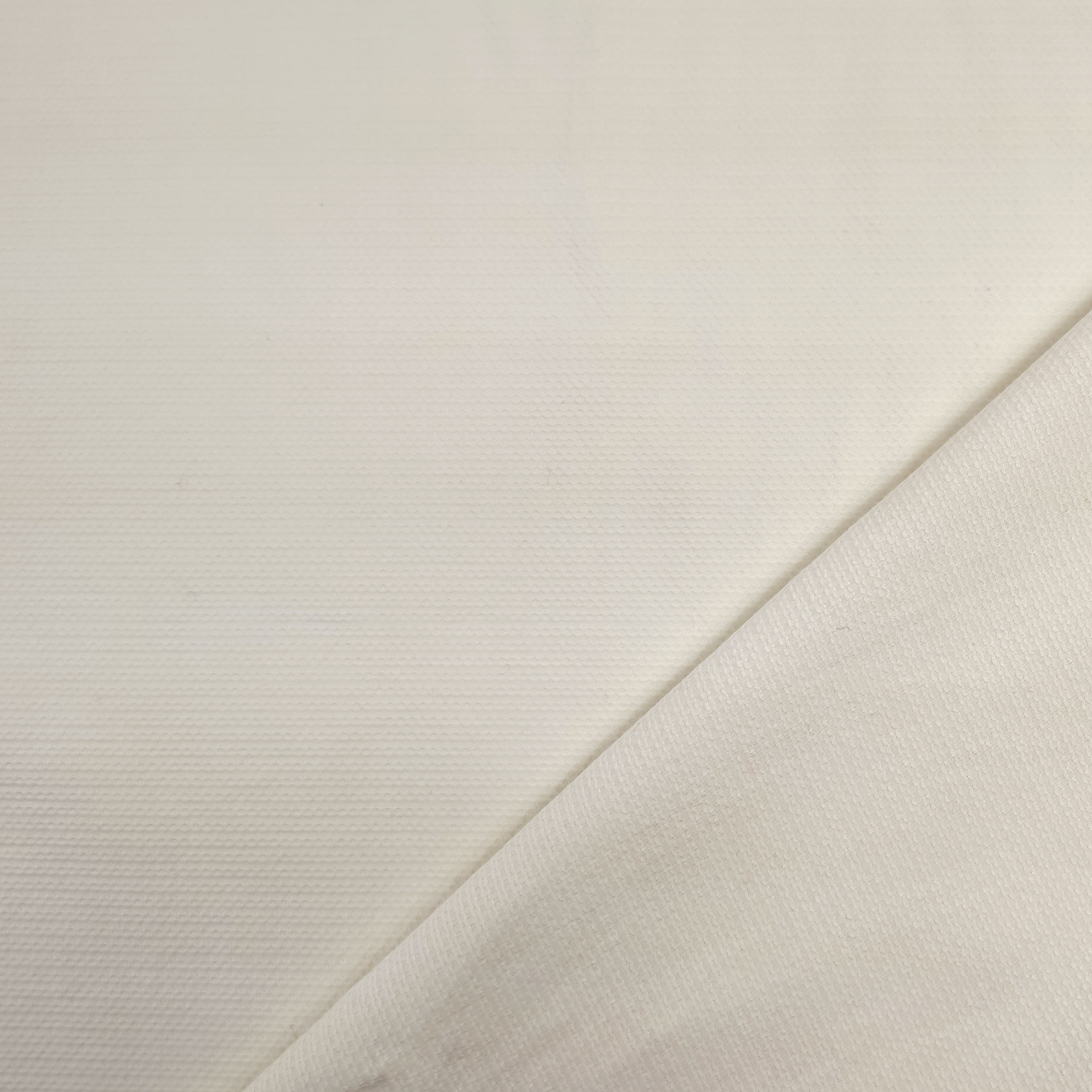 Piquet Cotone Elasticizzato Bianco Latte Image