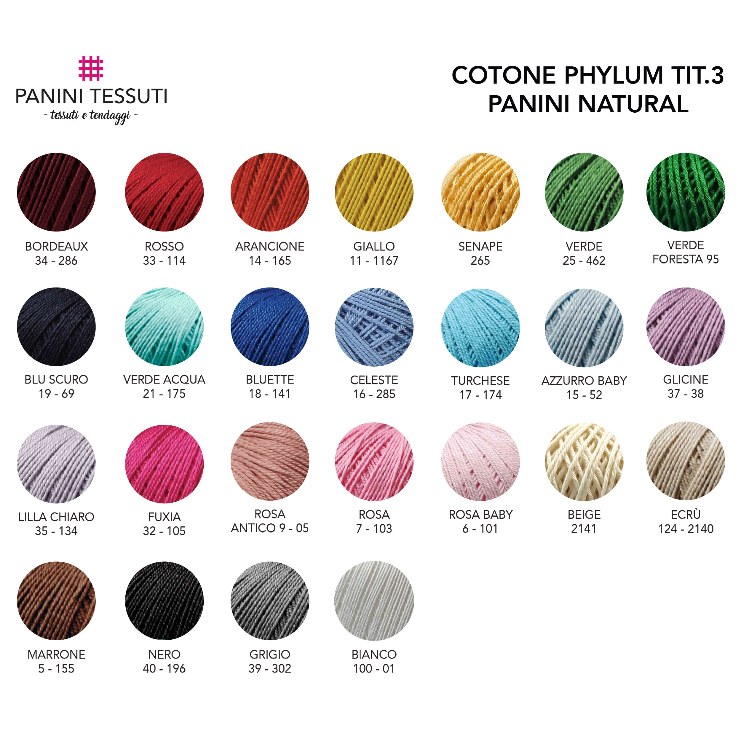 cotone phylum titolo 3 SHP