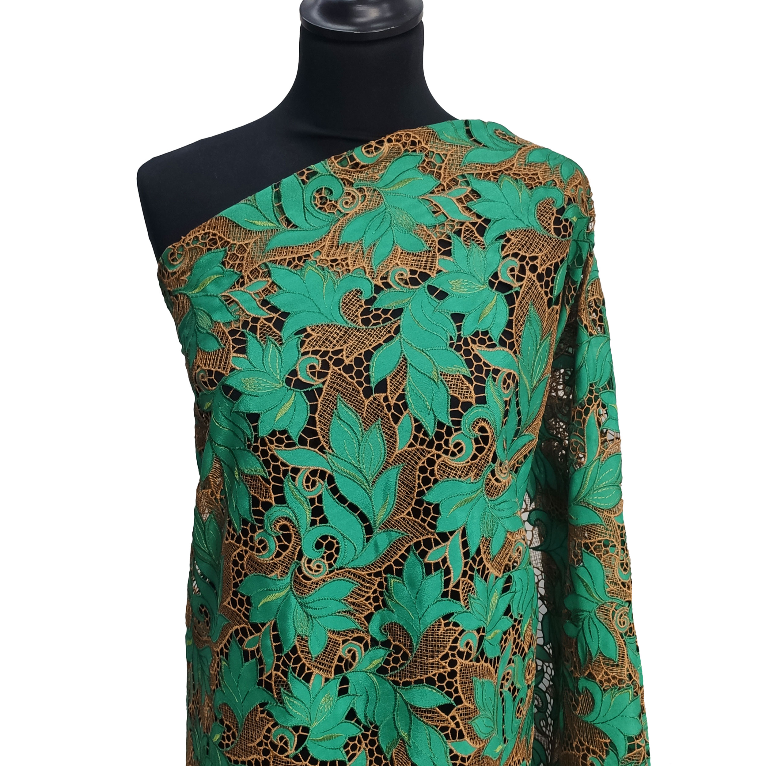 Pizzo Alta Moda Verde Image