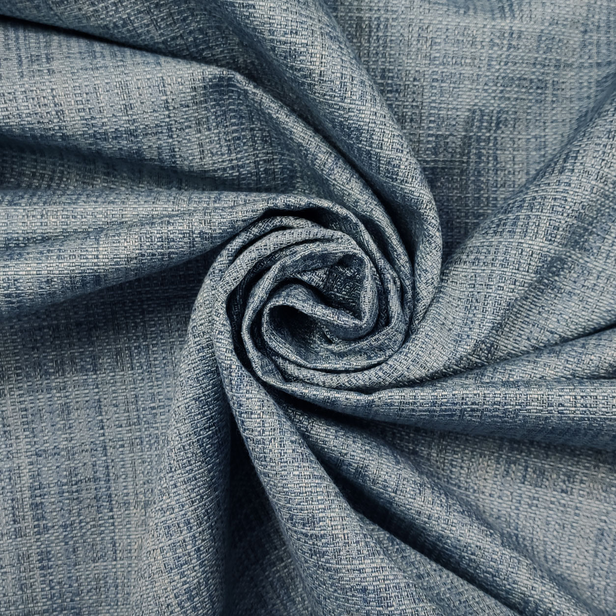 tessuto jacquard melange azzurro