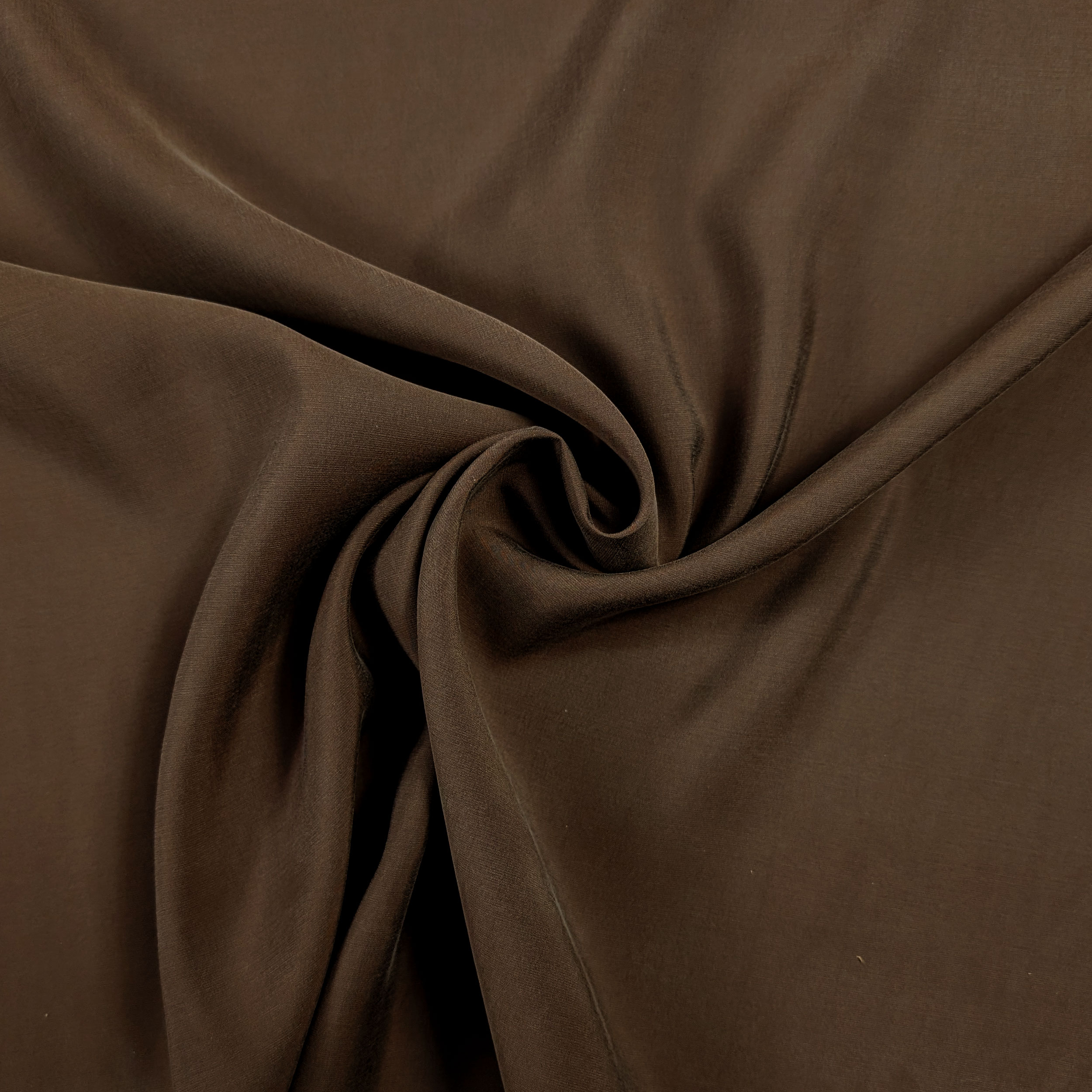 Ritaglio Cupro Setato Marrone 90x150 cm Image