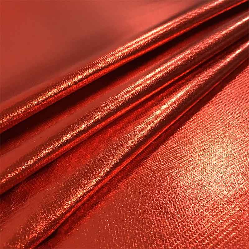 Tessuto Laminato Special in Rosso