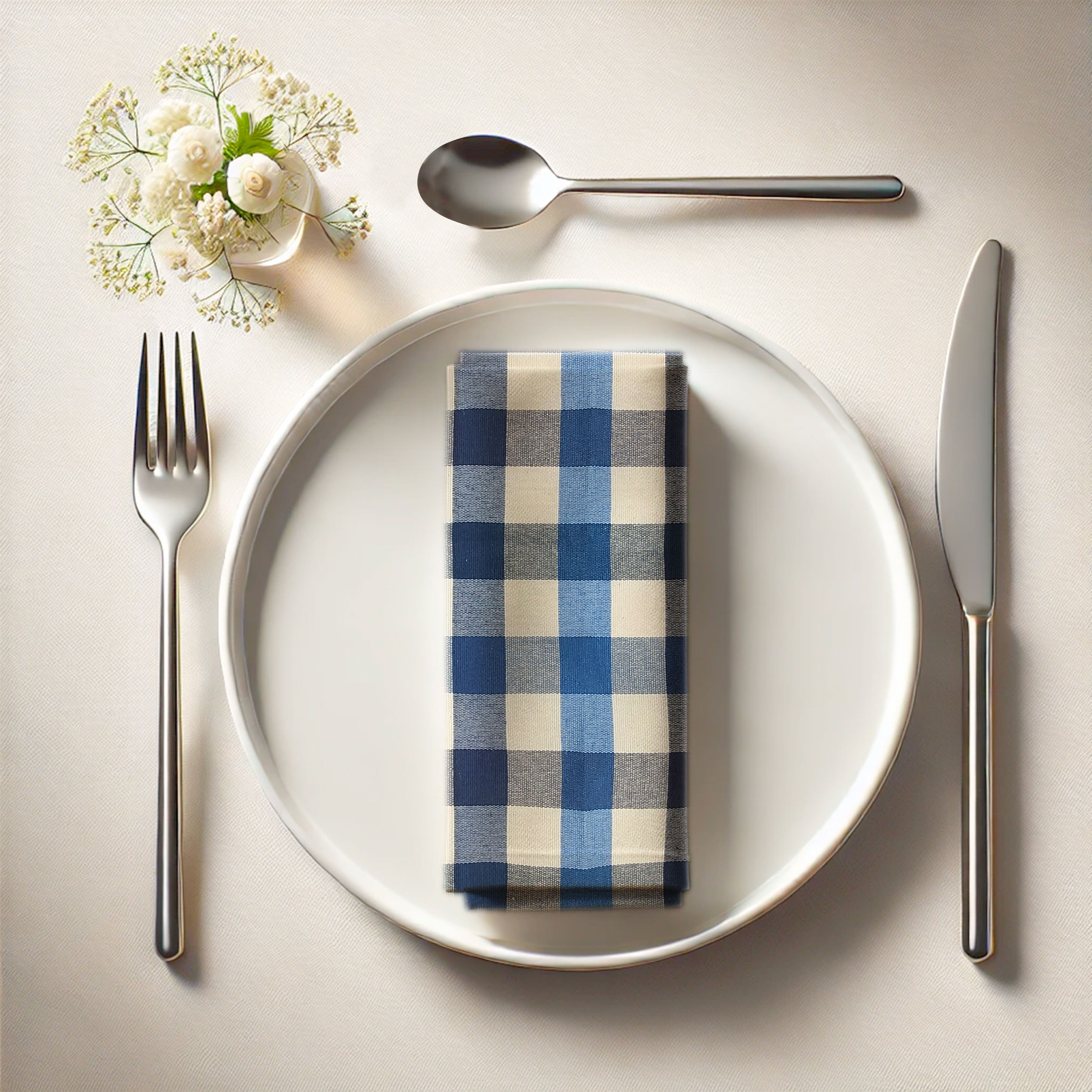 Tovaglioli Tartan 50x50 Cm – Set 6 Pezzi In Poliestere E Viscosa, Motivo Scozzese Rosso, Lavabili In Lavatrice, Qualità Gastronomica - 3