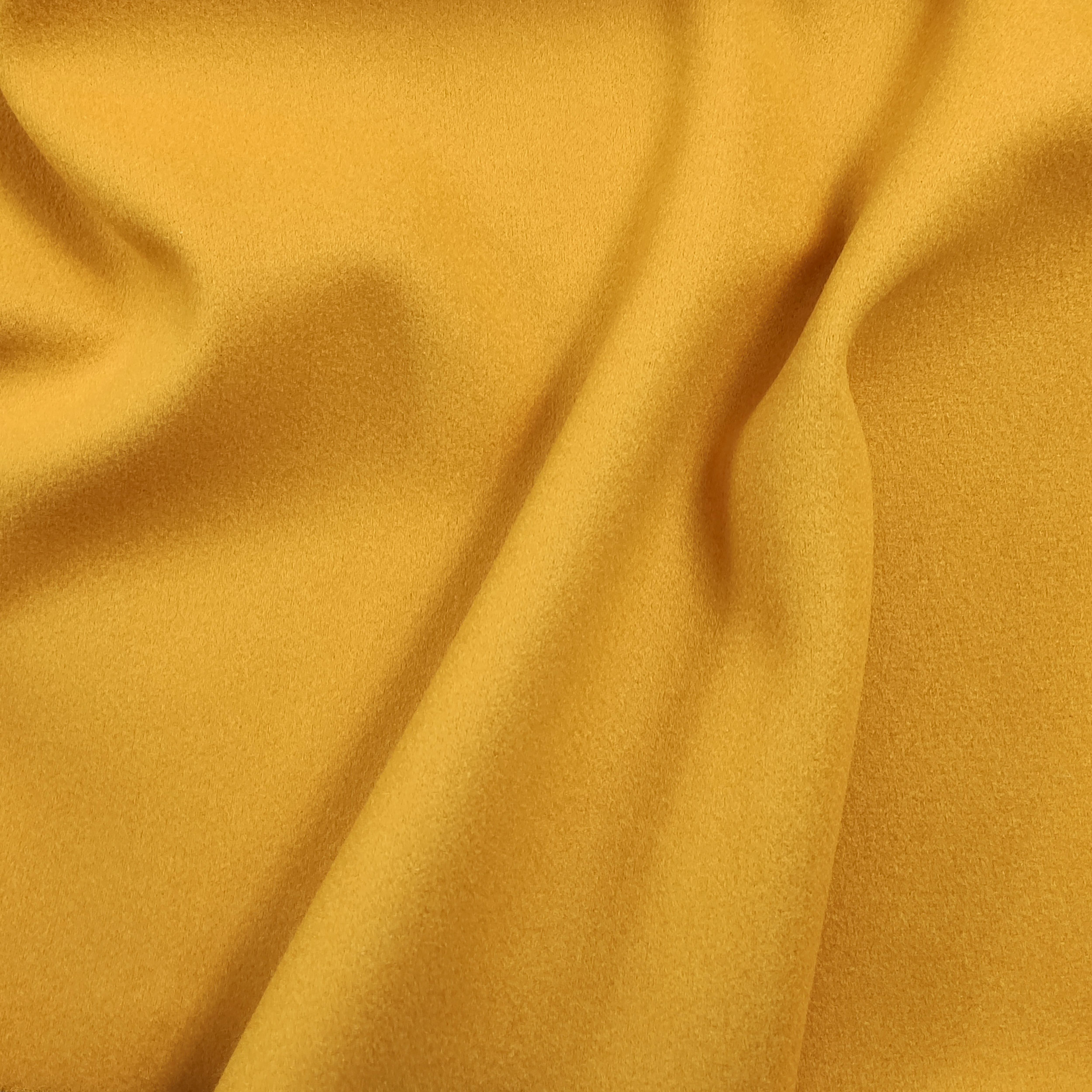 Cappotto Tinta Unita Senape