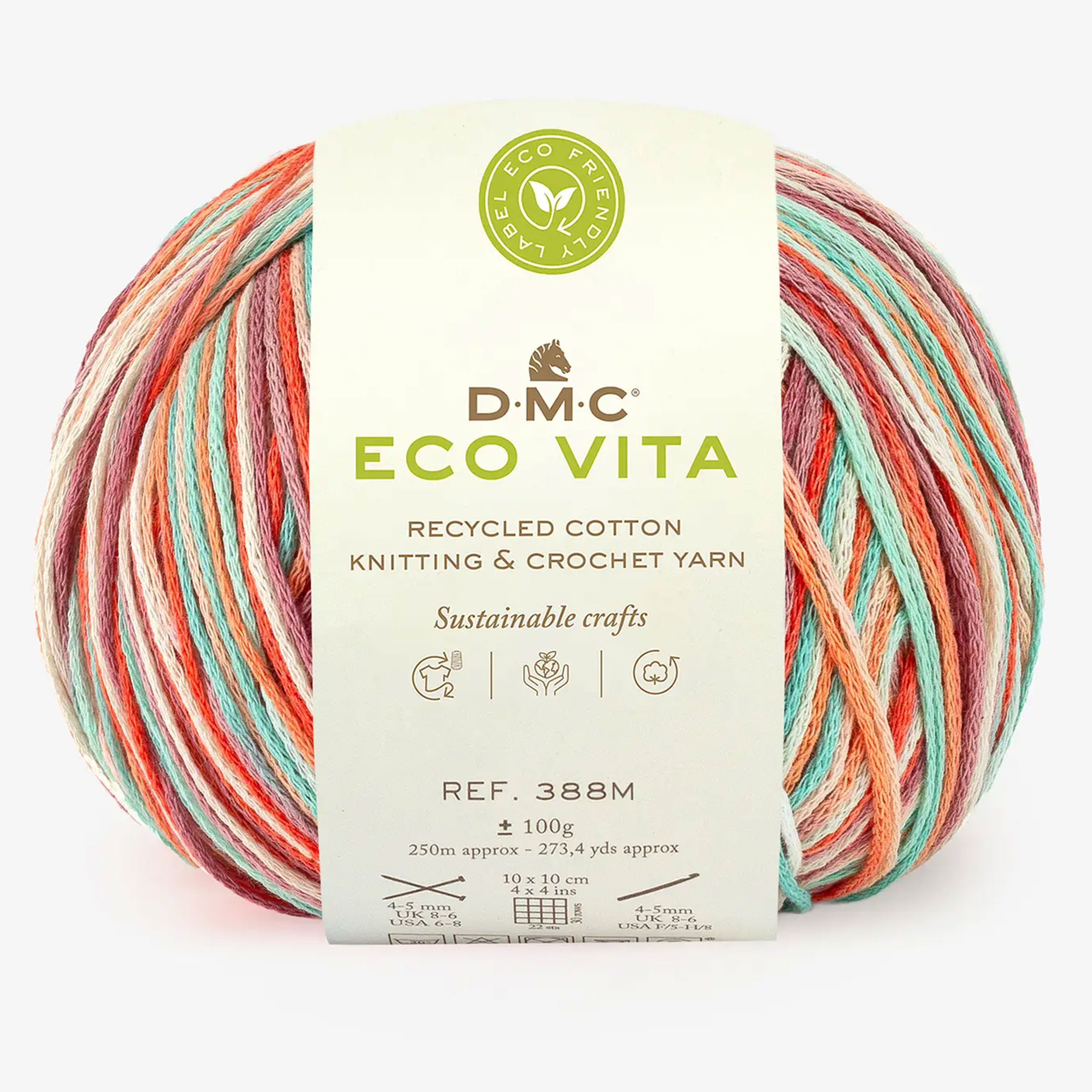 Filato DMC Eco Vita Knitting and Crochet Multicolor Image