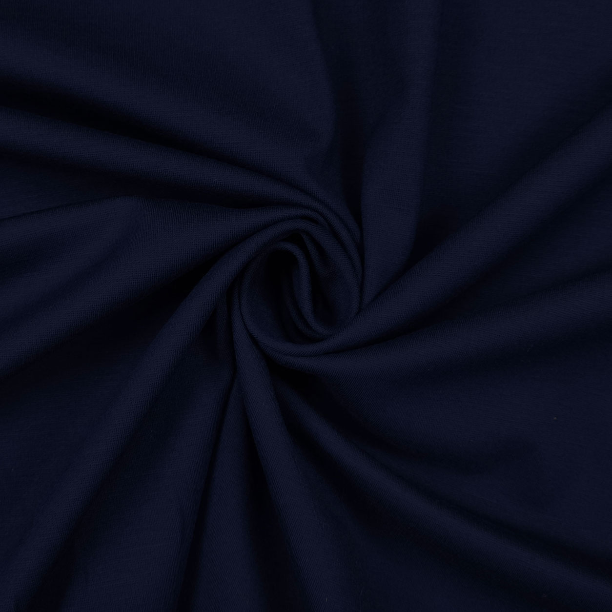 Maglia punto milano tessuto invernale blu scuro