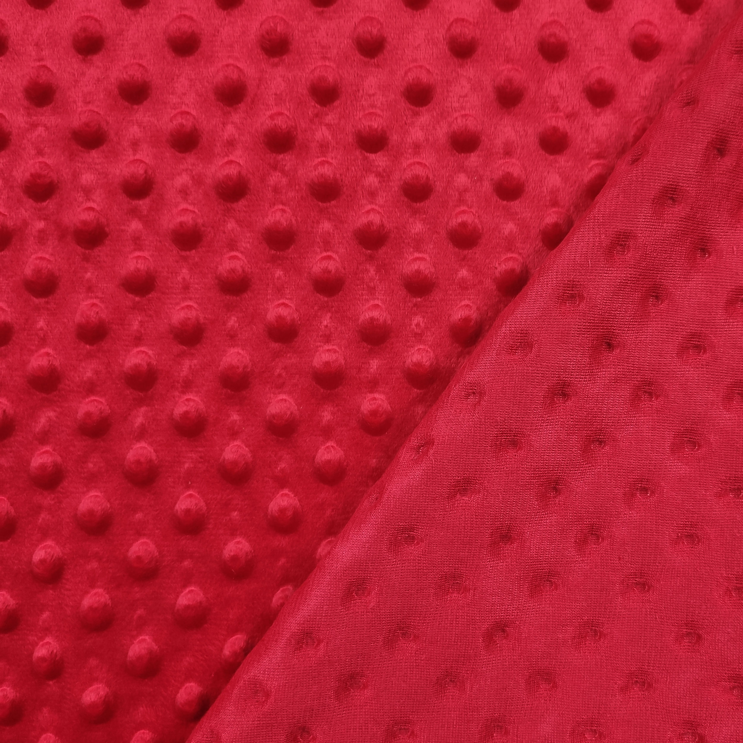 tessuto minky pile rosso (1)