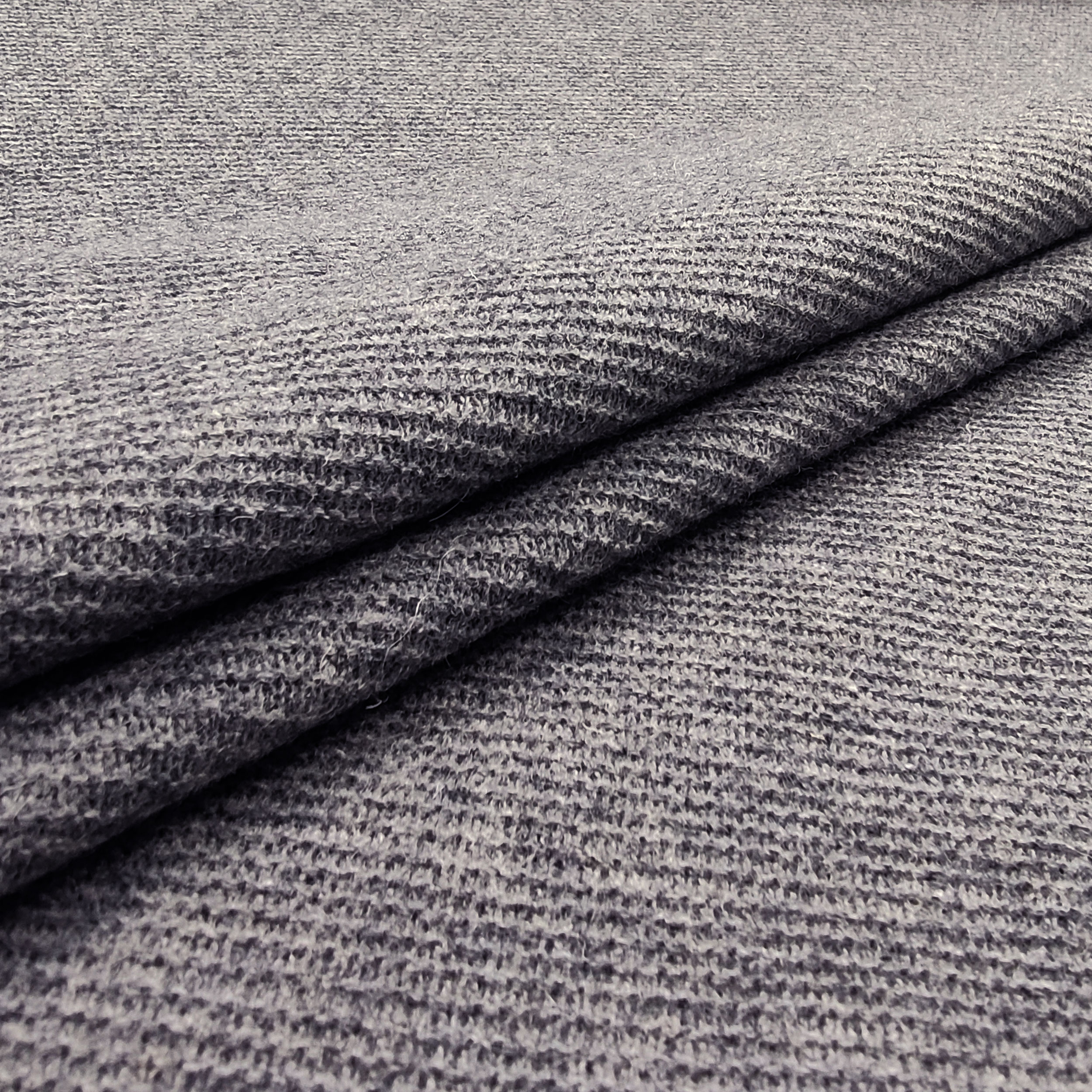 Neoprene Double-Side Nero e Punto Maglia Grigio