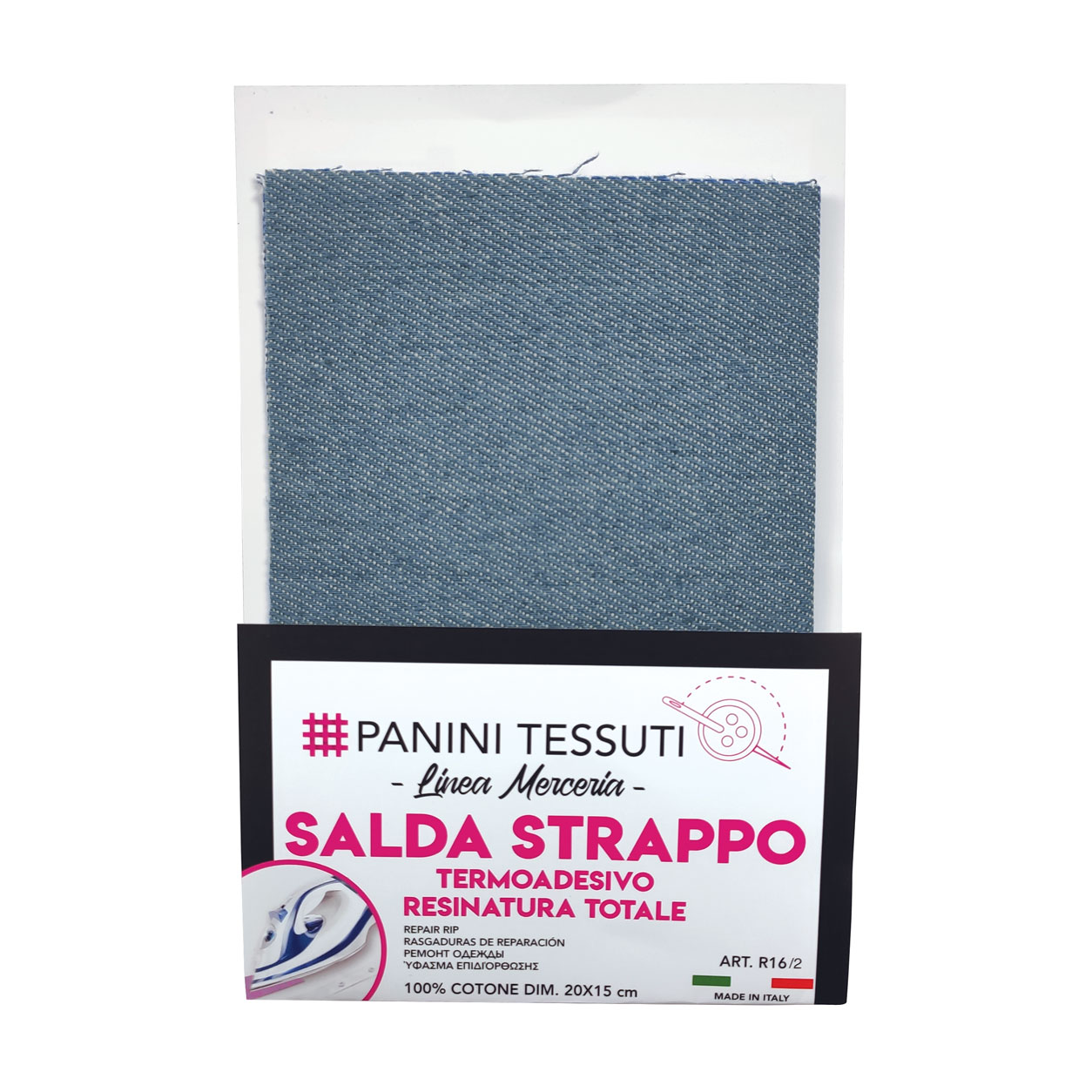 Jeans Medio Salda Strappo Cotone (3)