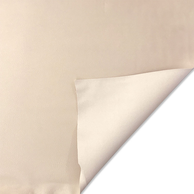 stoffa ecopelle morbida beige