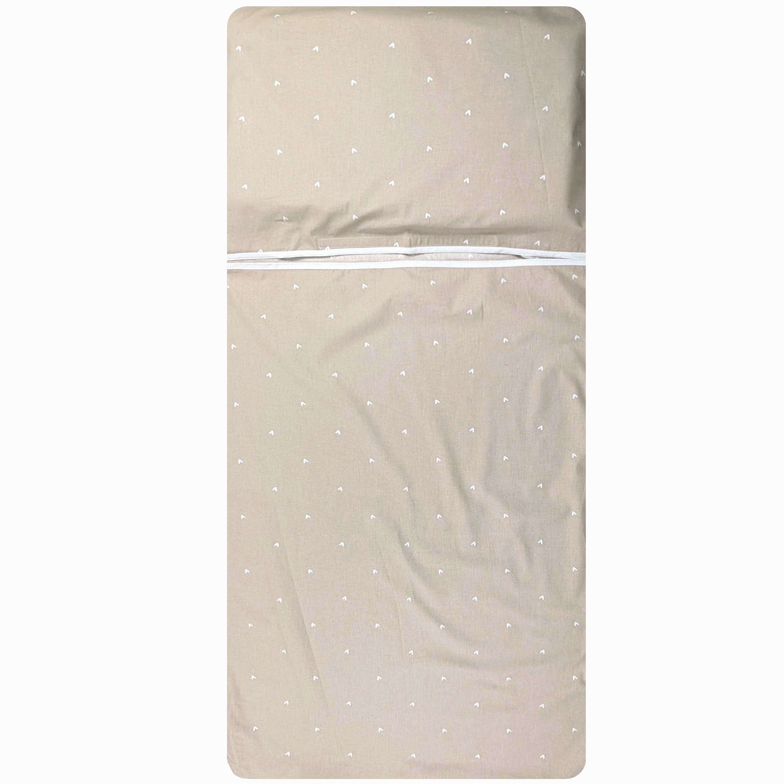 Sacco Nanna Estivo Cuoricini Sfondo Beige Image