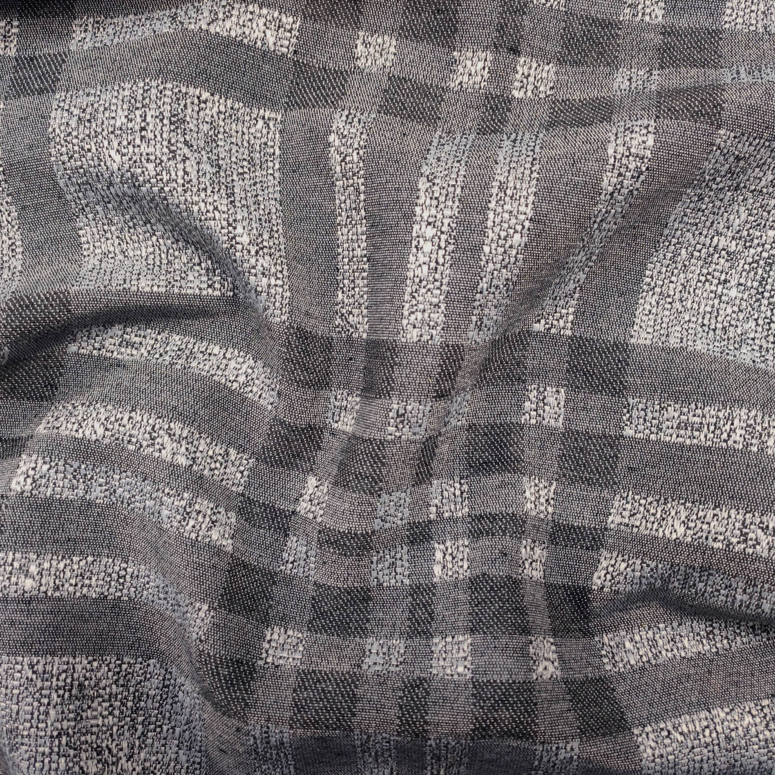 Tessuto Arredo Tartan Grigio Image