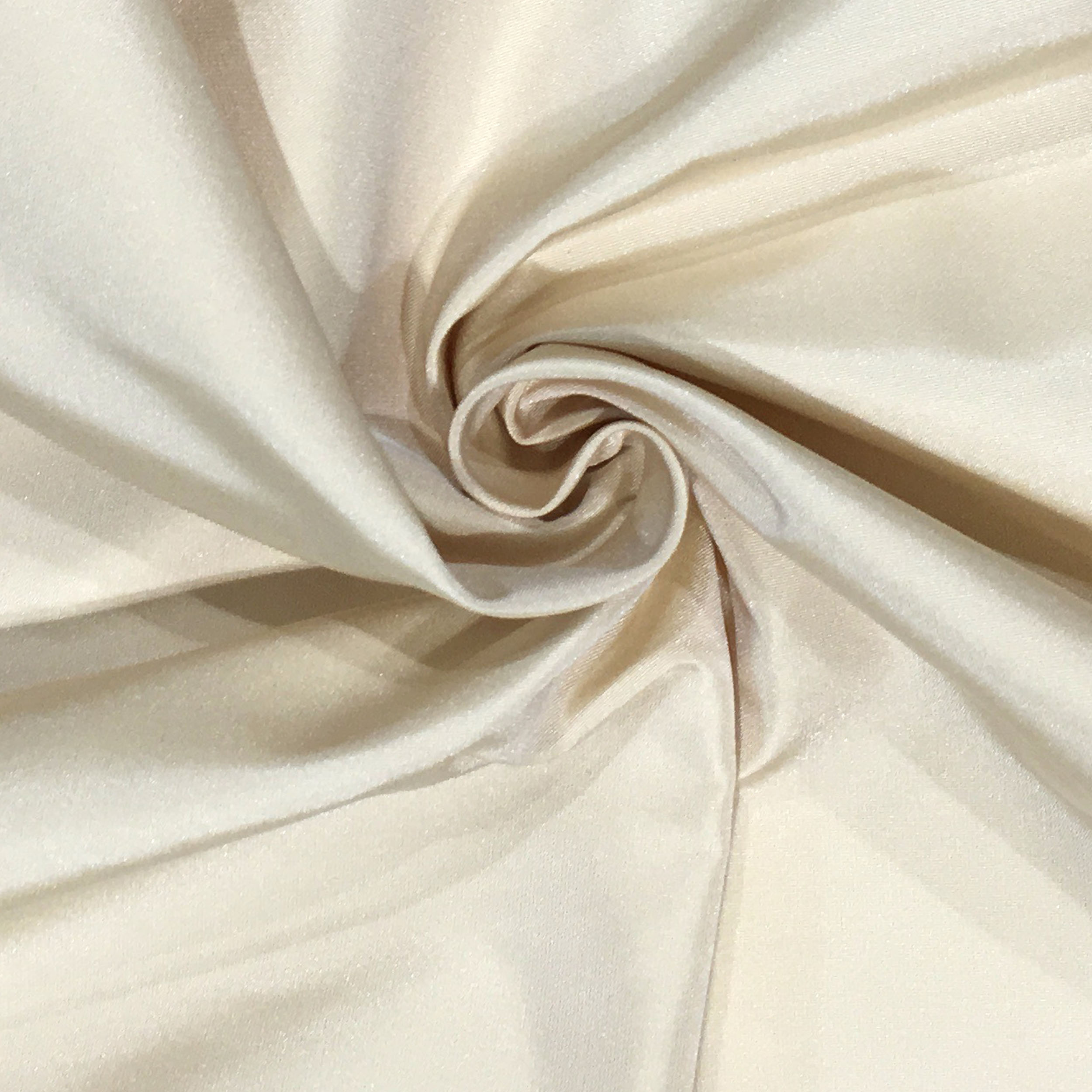 Taffet&agrave; Liscio Per Abbigliamento Avorio | Panini