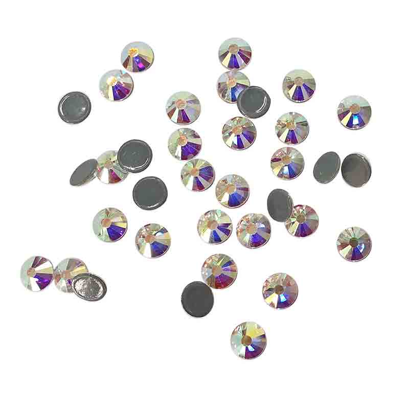 Strass MC Hotfix Crystal AB SS 34