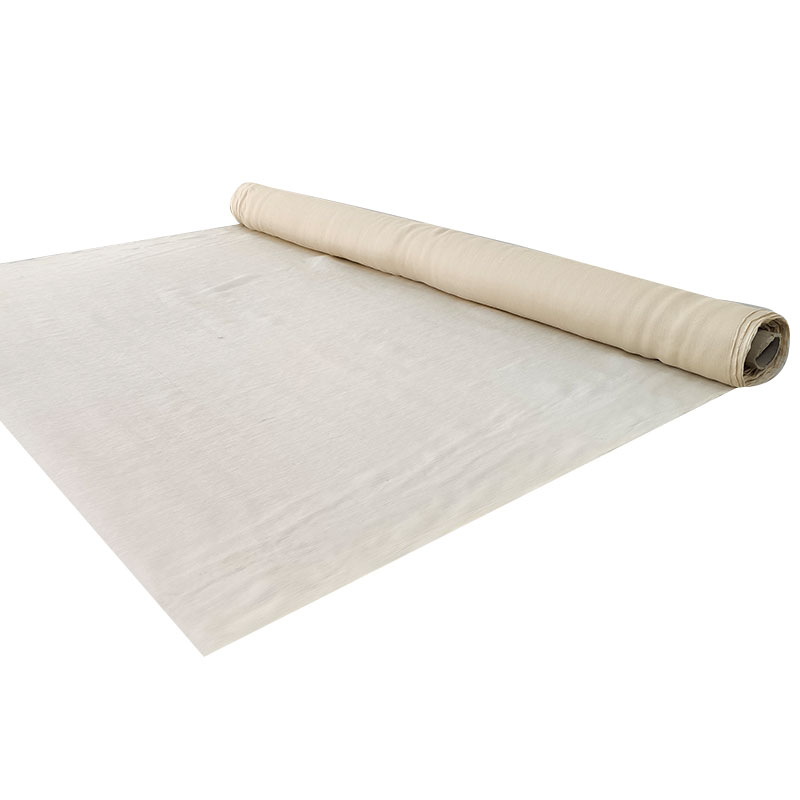 Stoffa chiffon burro