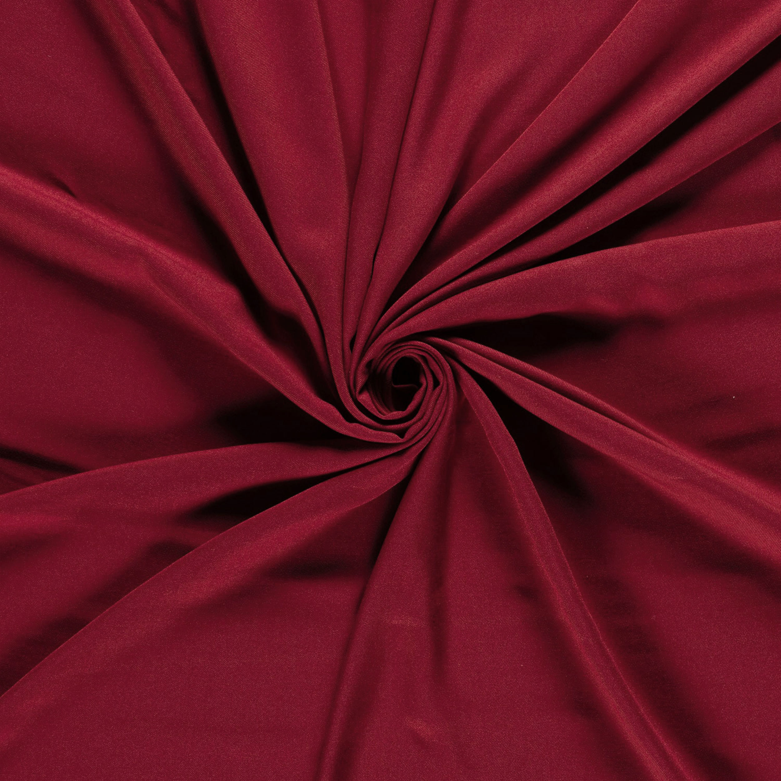 Ritaglio Viscosa Mano Pesca Tinta Unita Rosso 150x150 cm Image