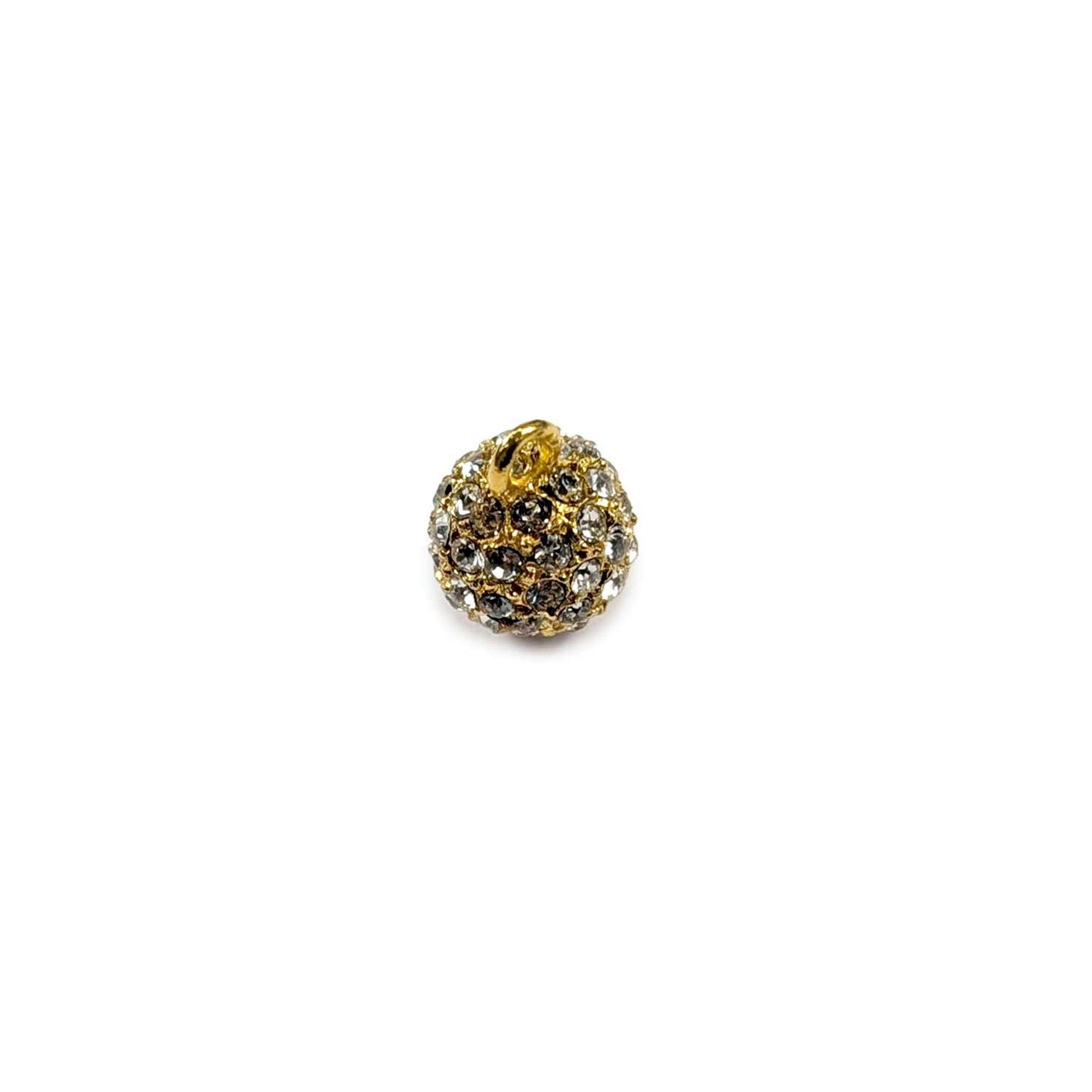 Bottone Gioiello Sfera di Piccoli Strass Image