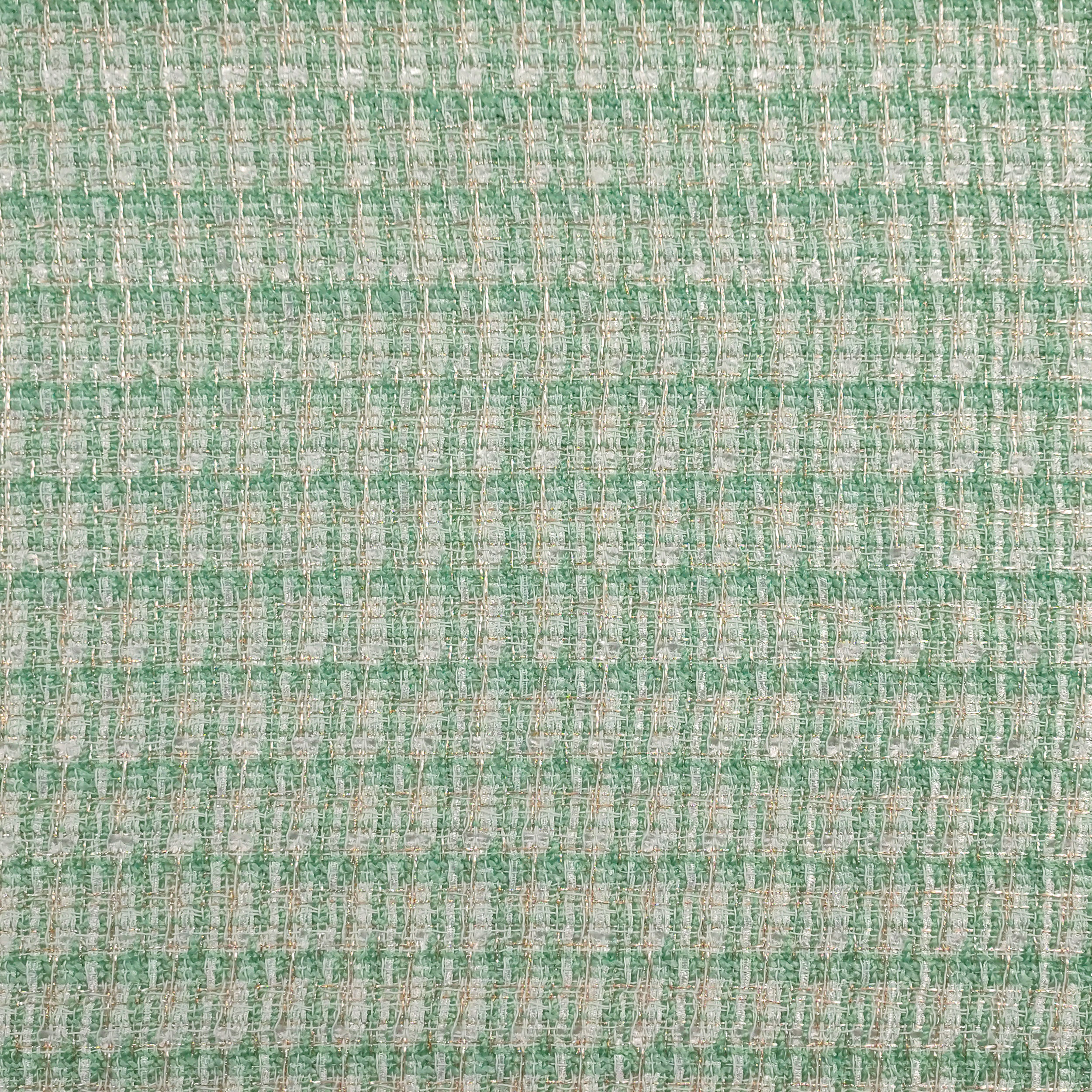 Tweed Verde Menta Lurex Image