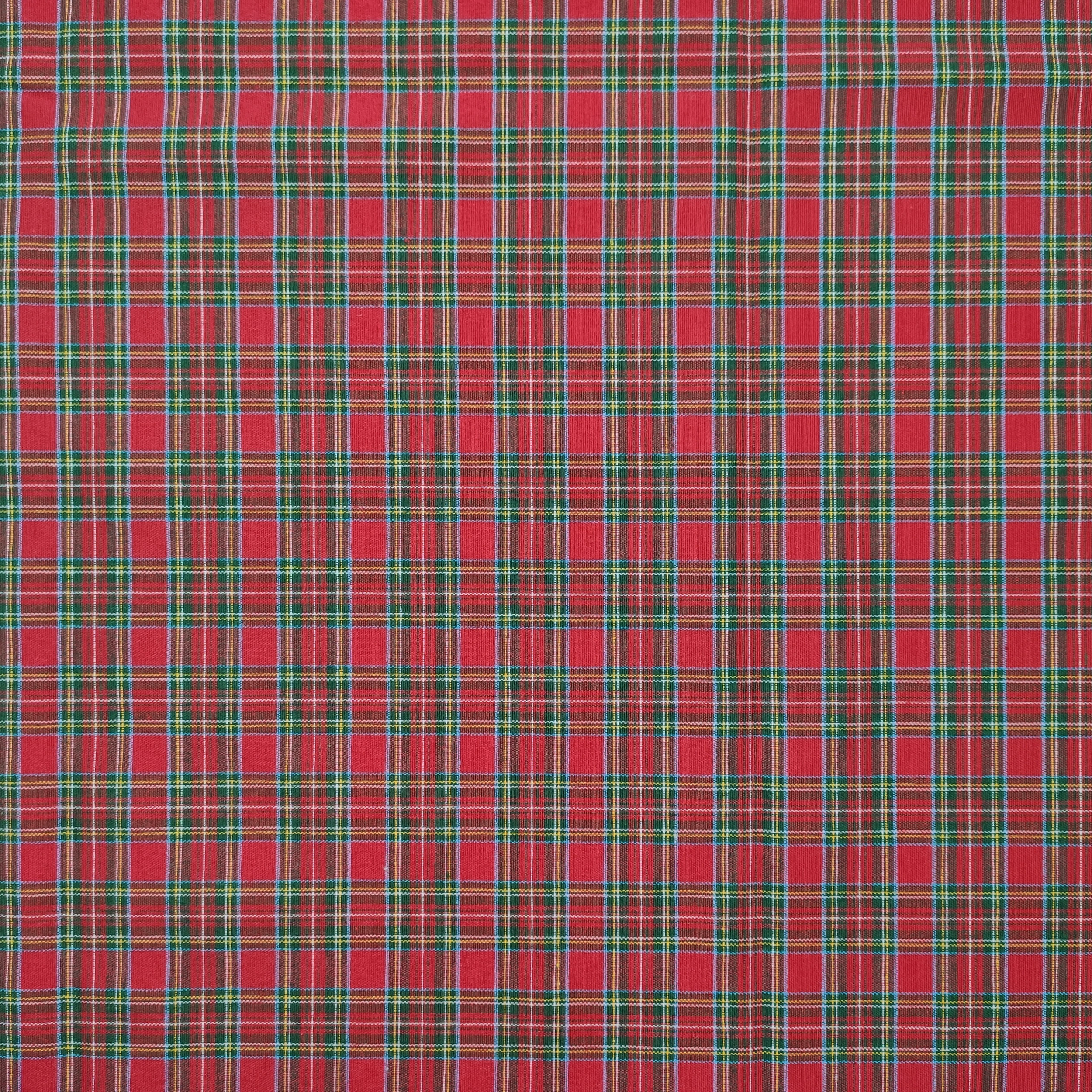 tovaglia confezionata in cotone fantasia tartan