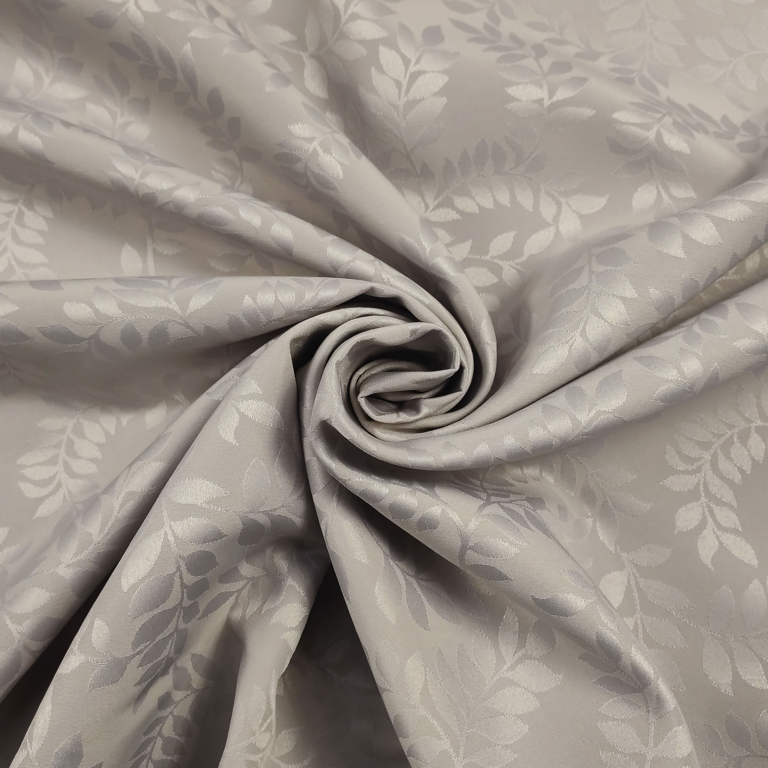 Tessuto Damascato Home Grigio Perla Image