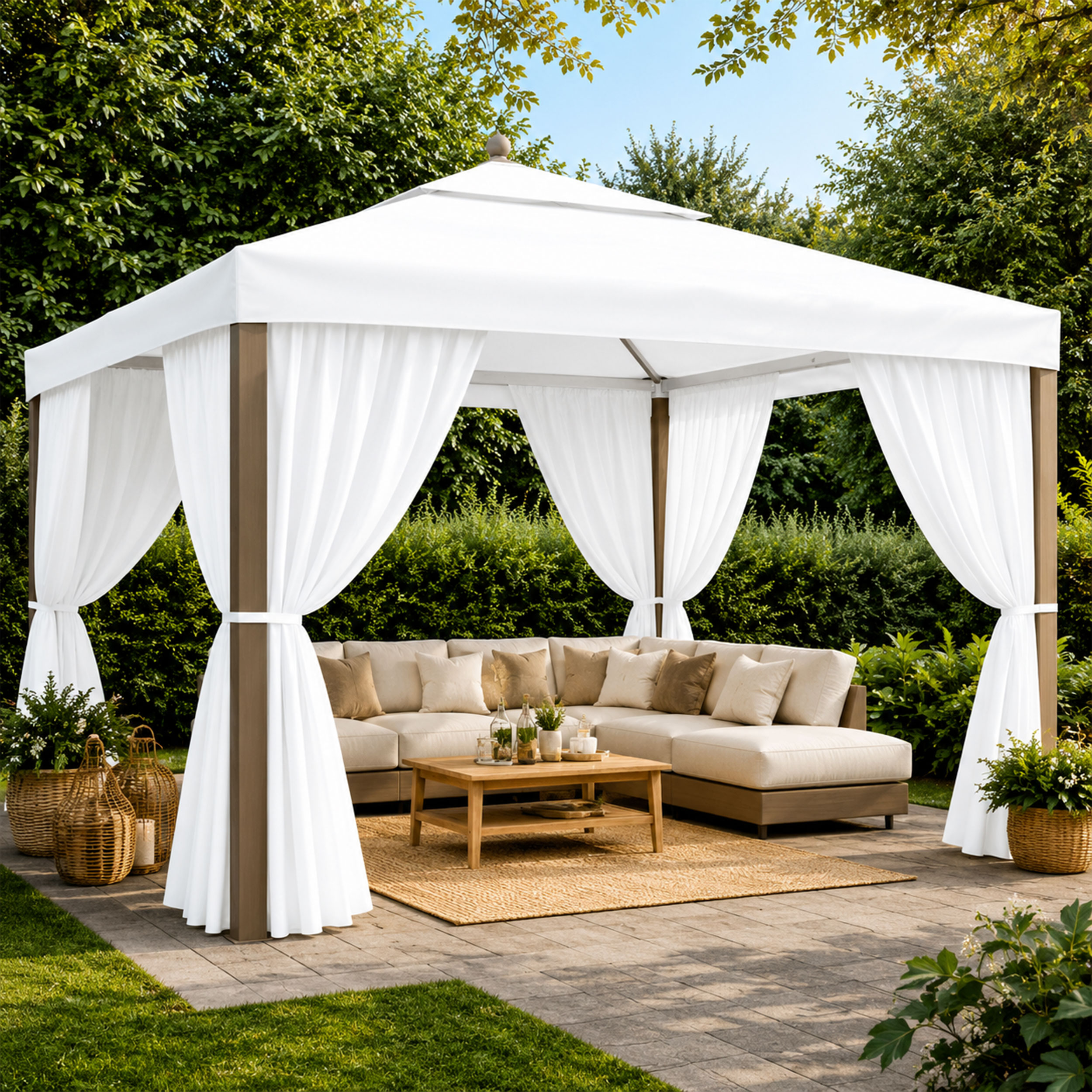 Tessuto per Tenda Pergola Naturale Image