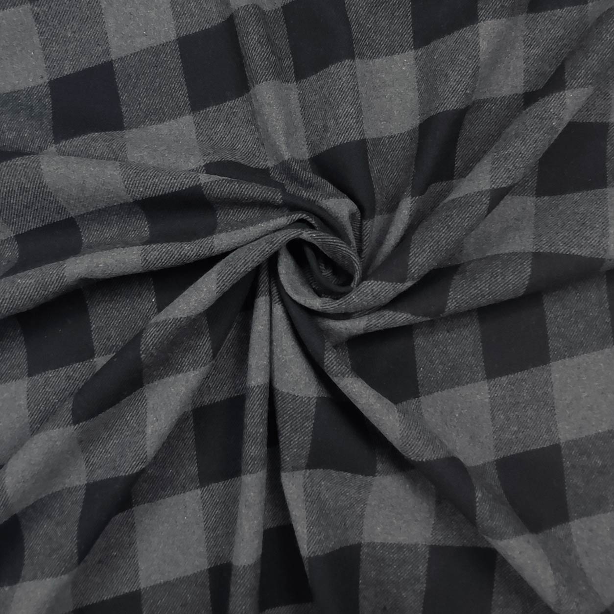 tessuto-di-lana-quadri-grigio-nero