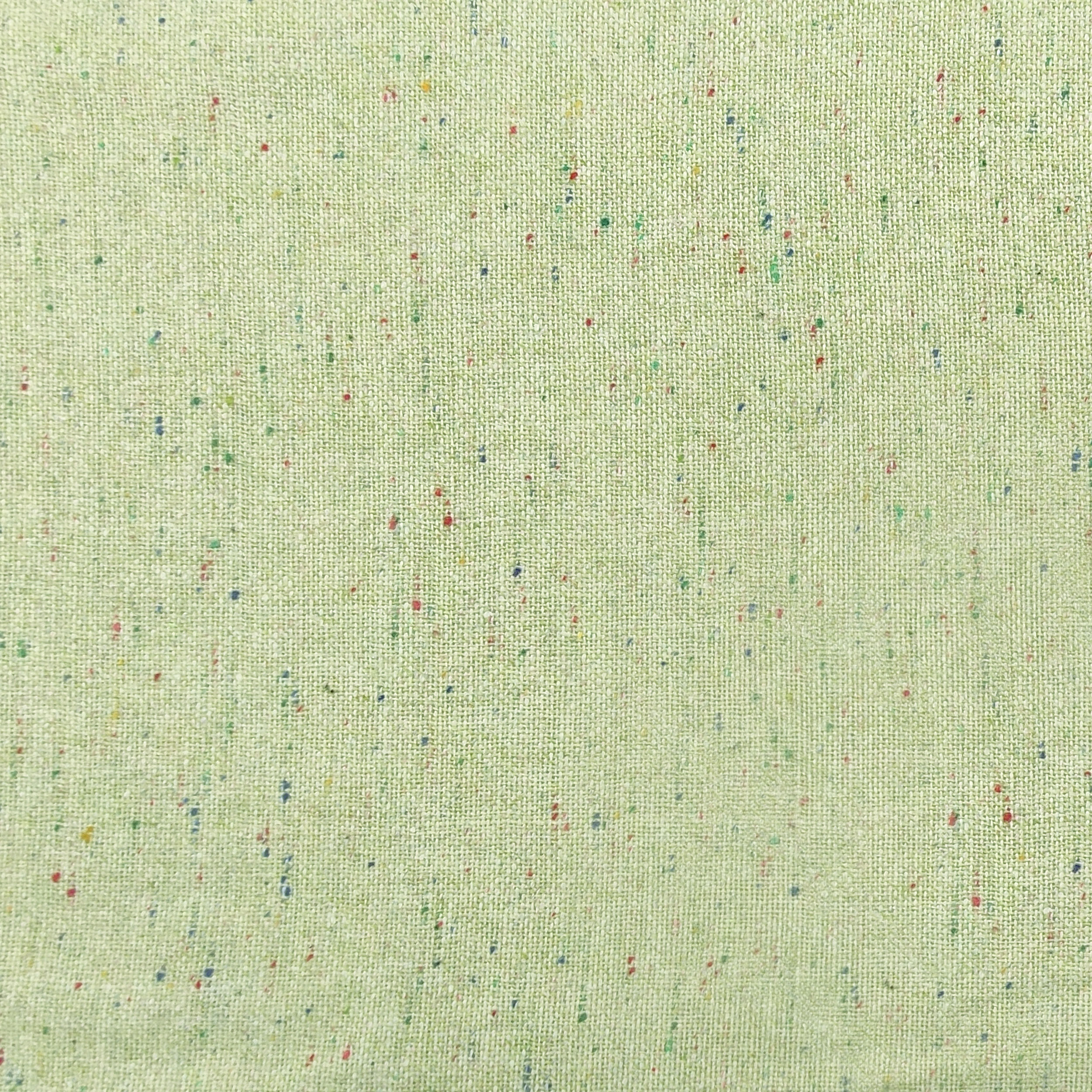 Scampolo Maglia Verdino con Pois Colorati
