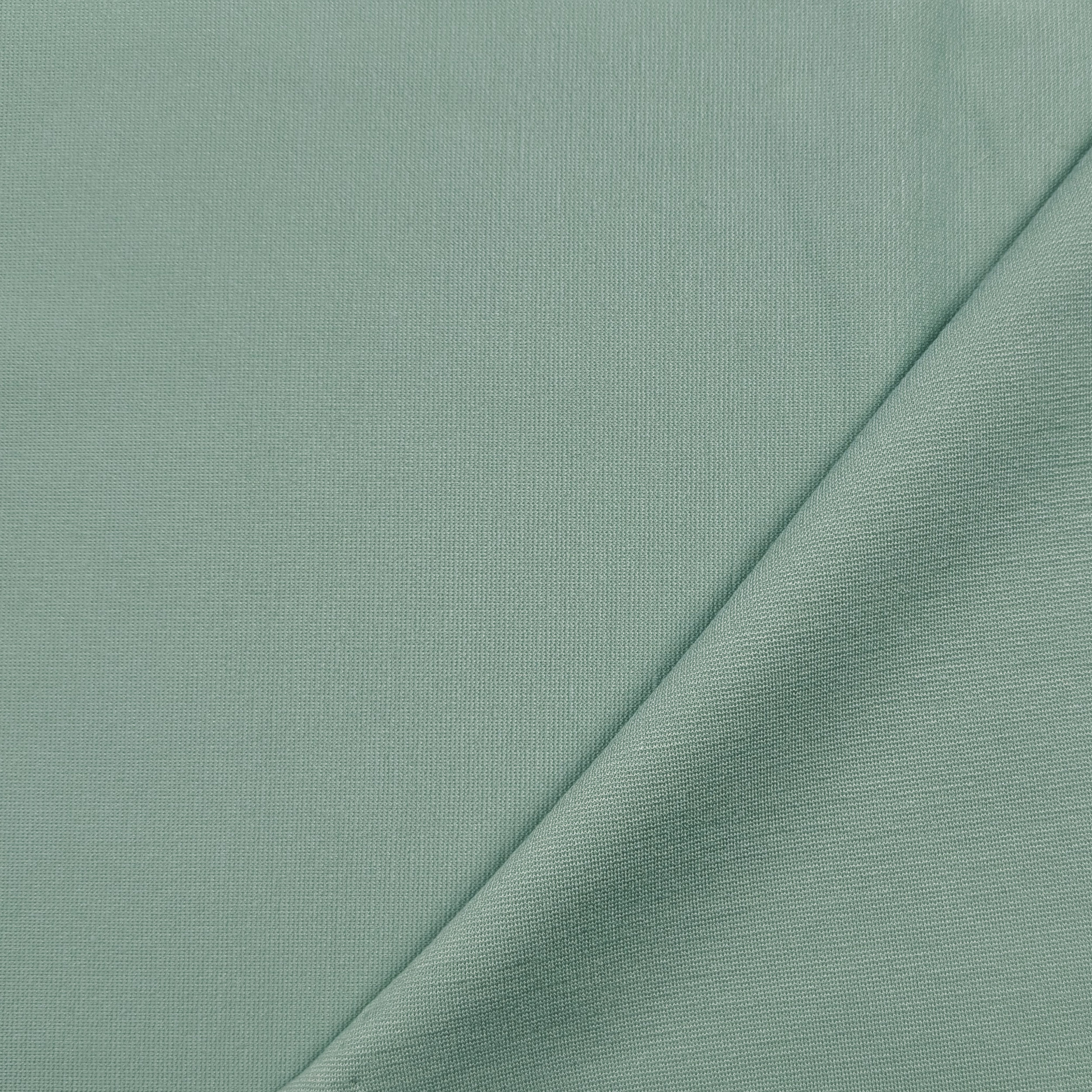 Ritaglio Tessuto Maglia Punto Milano Verde Acqua 90x150 cm Image