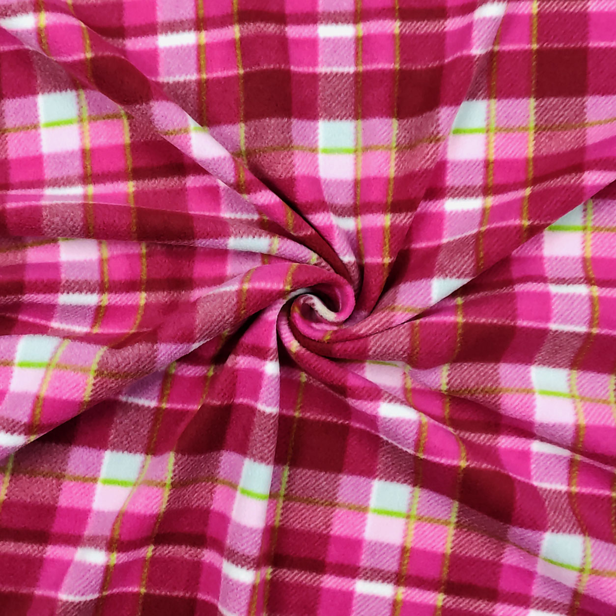 Pile Tartan Fuxia Image