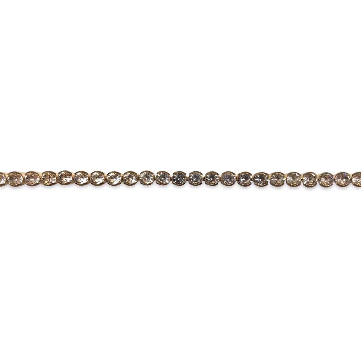 Catena Strass Montatura a Lunetta