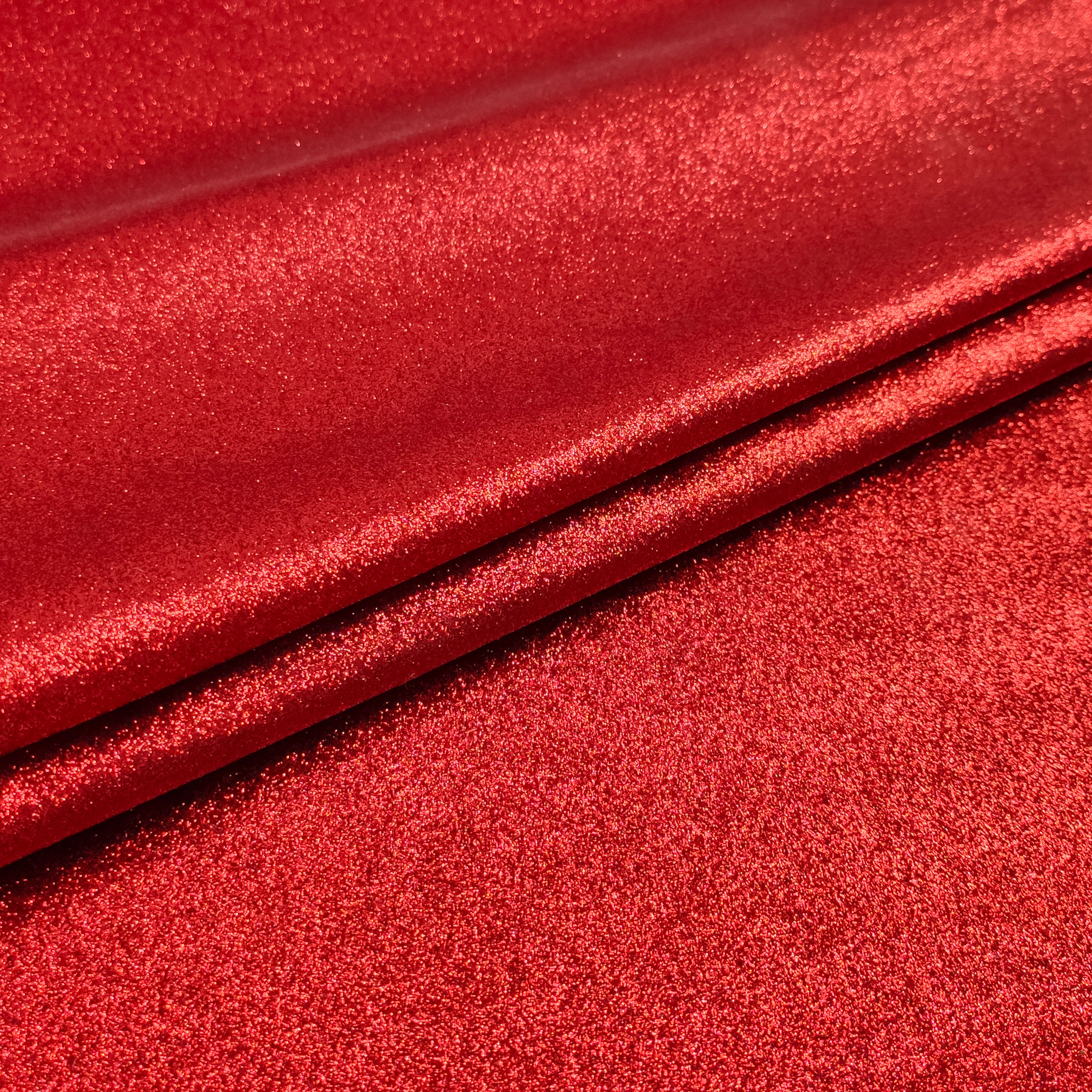 Light Raso Raso Glitterato Rosso H 150 cm | Panini