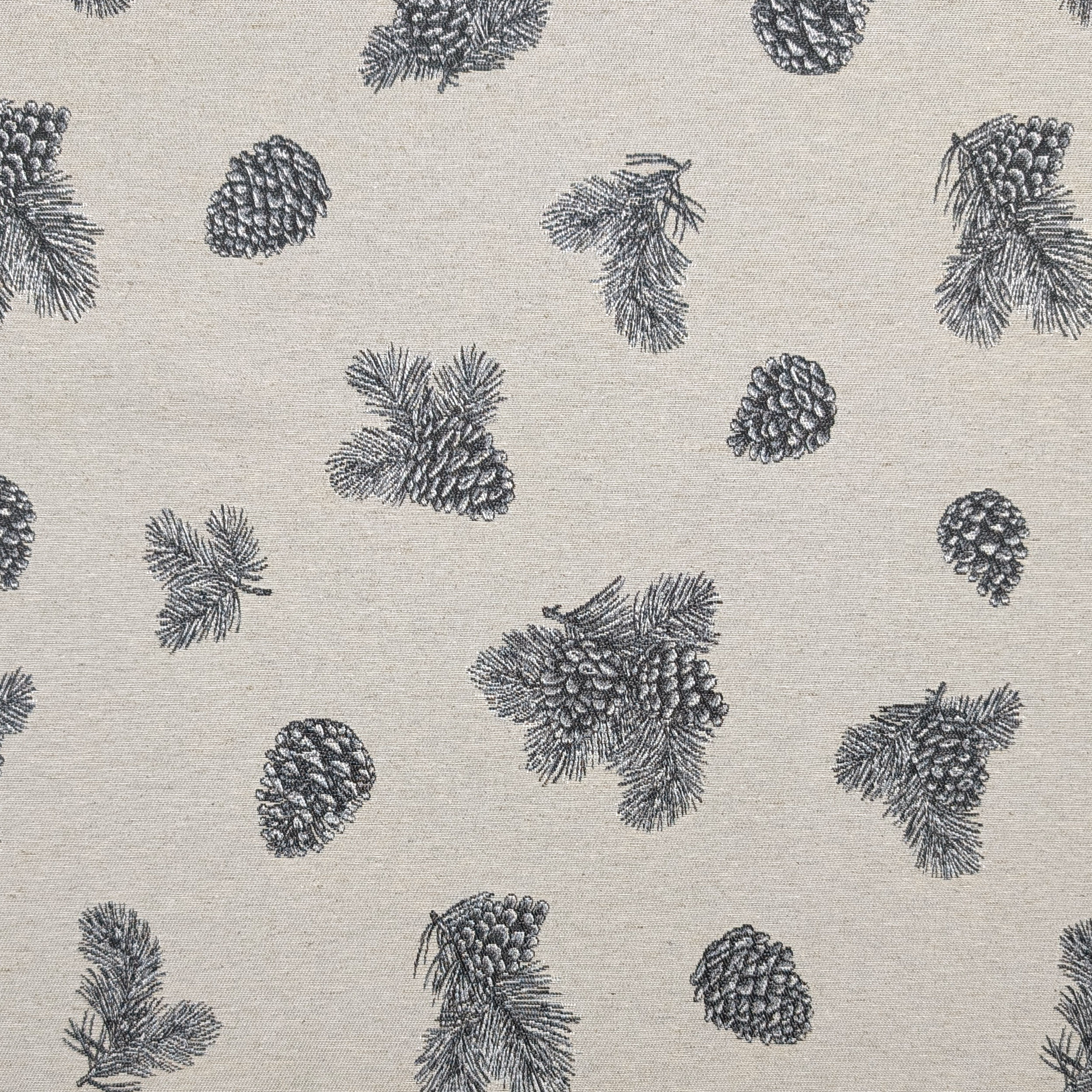 Jacquard con Pigne e Aghi di Pino Image