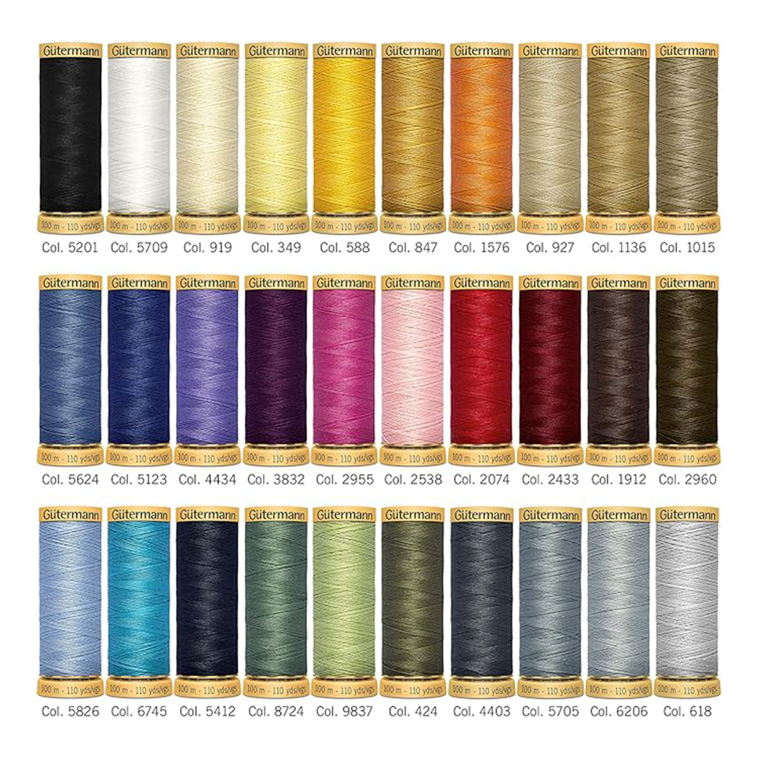 Gutermann Creative Cotton Box 30 Bobine Image
