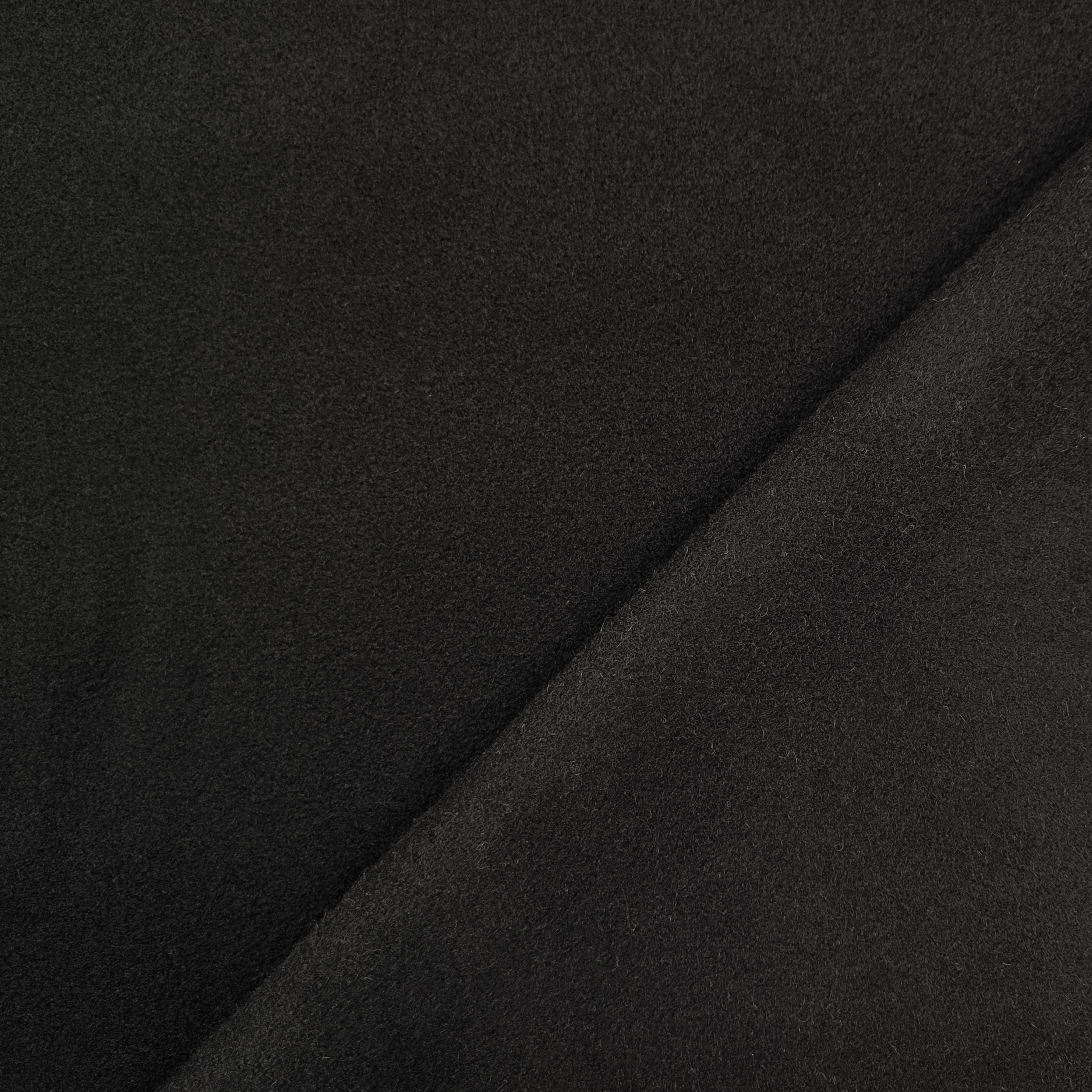 tessuto pura lana nero