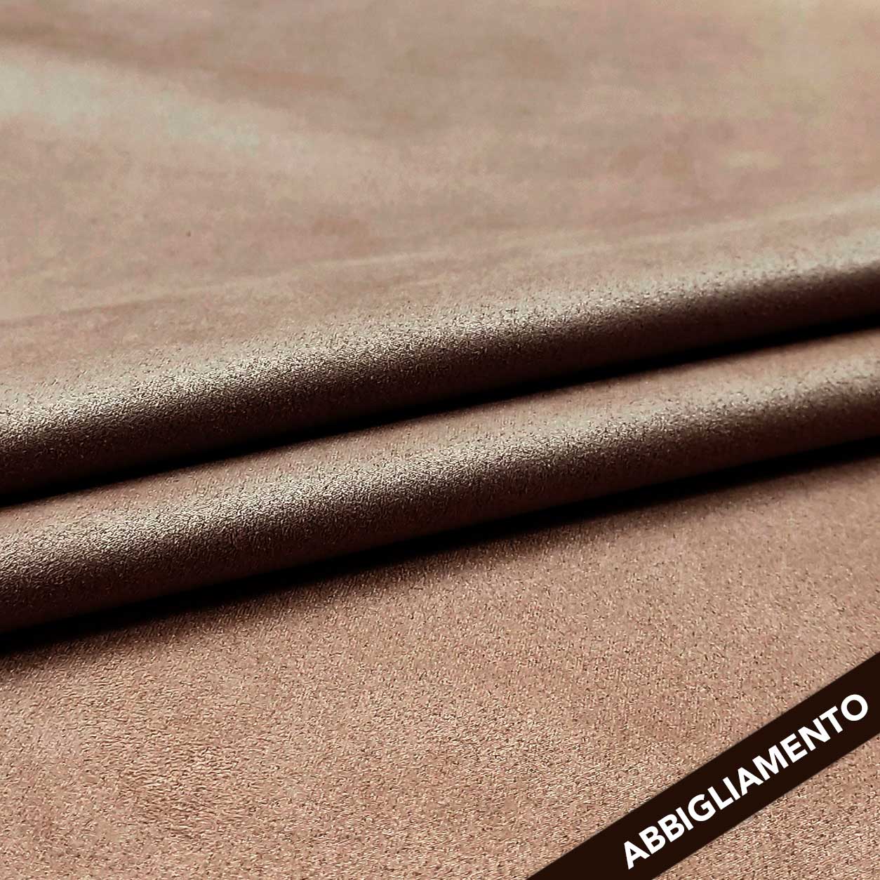 Tessuto Dainetto Elastico Nocciola
