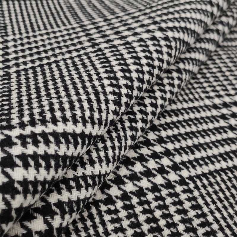 Tessuto per Cappotto Double Principe di Galles e Tartan