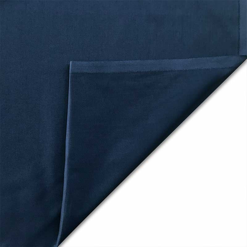 Tessuto Puro Cotone Lenzuolo Lux Blu Image