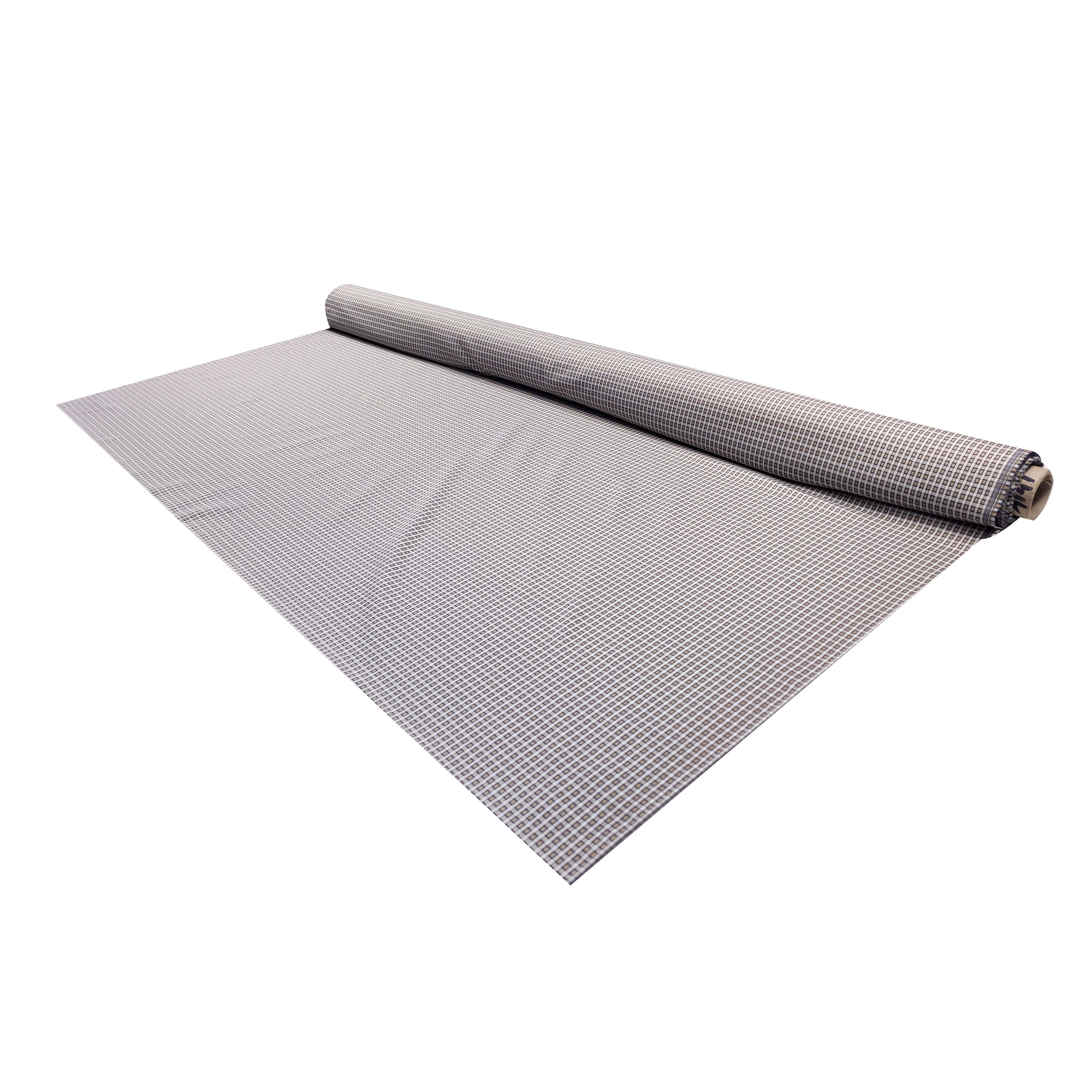 Tessuto Elasticizzato Quadretto Beige